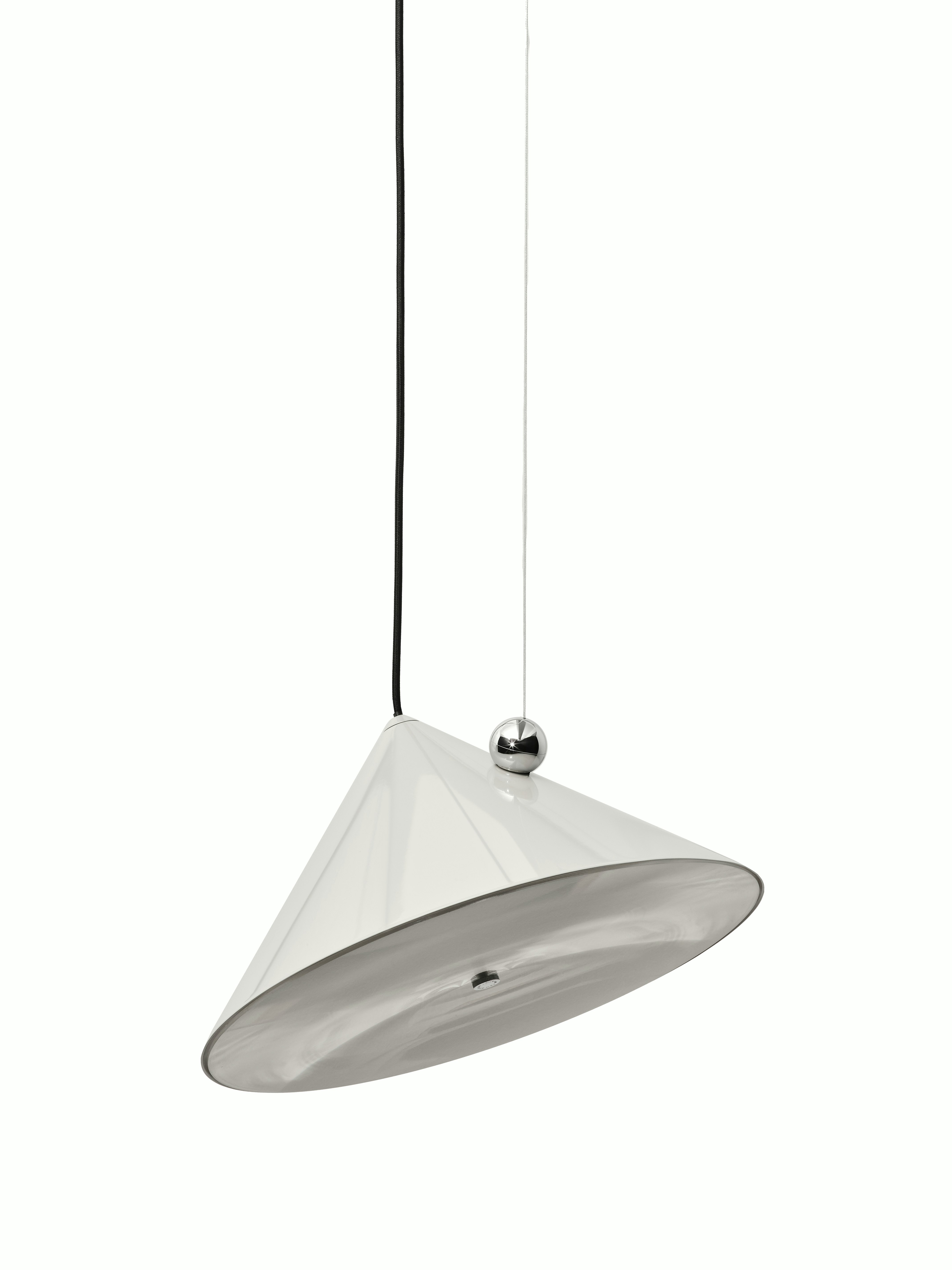 Pose Pendant - 17", Putty  