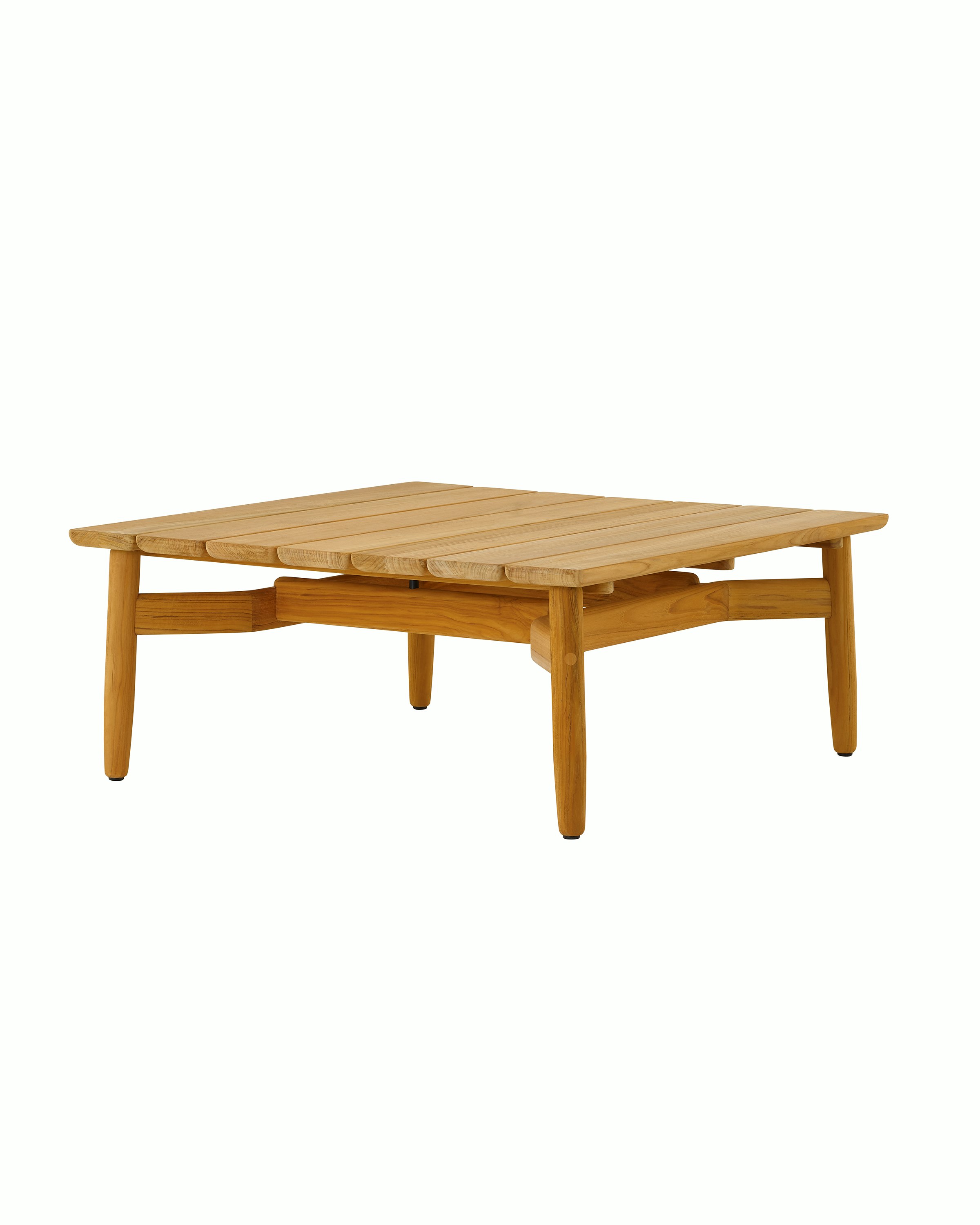 Crosshatch Outdoor Coffee Table in square.