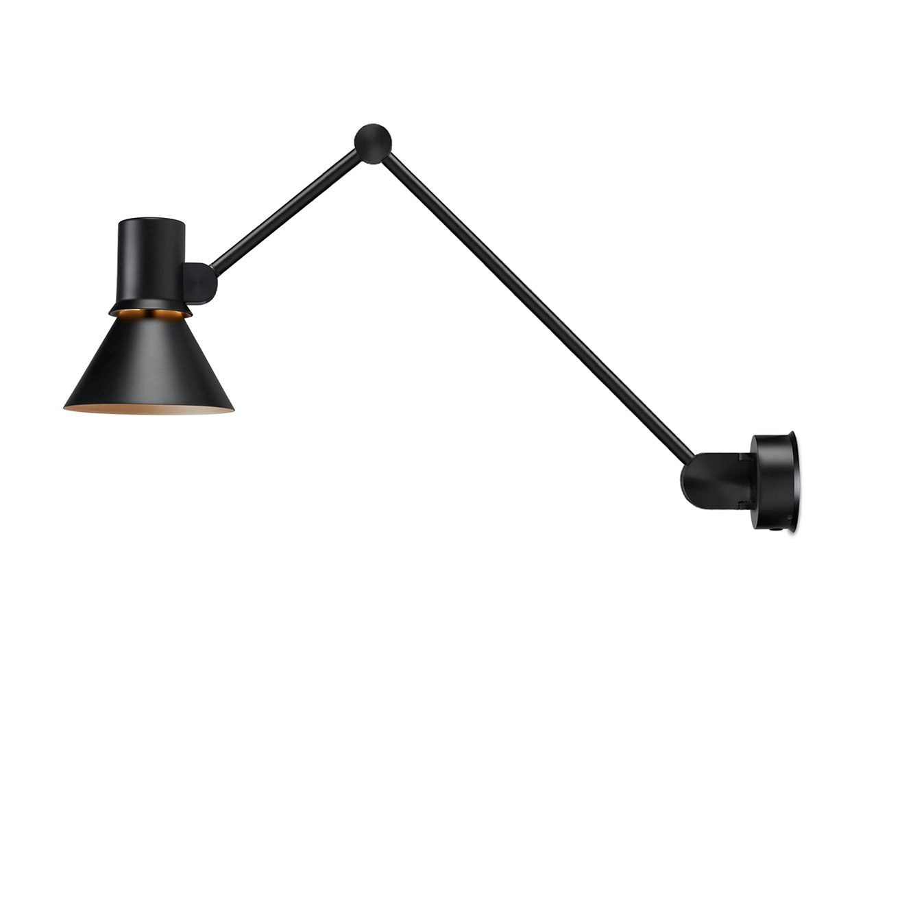 Type 80 Wall Light W3 in Black