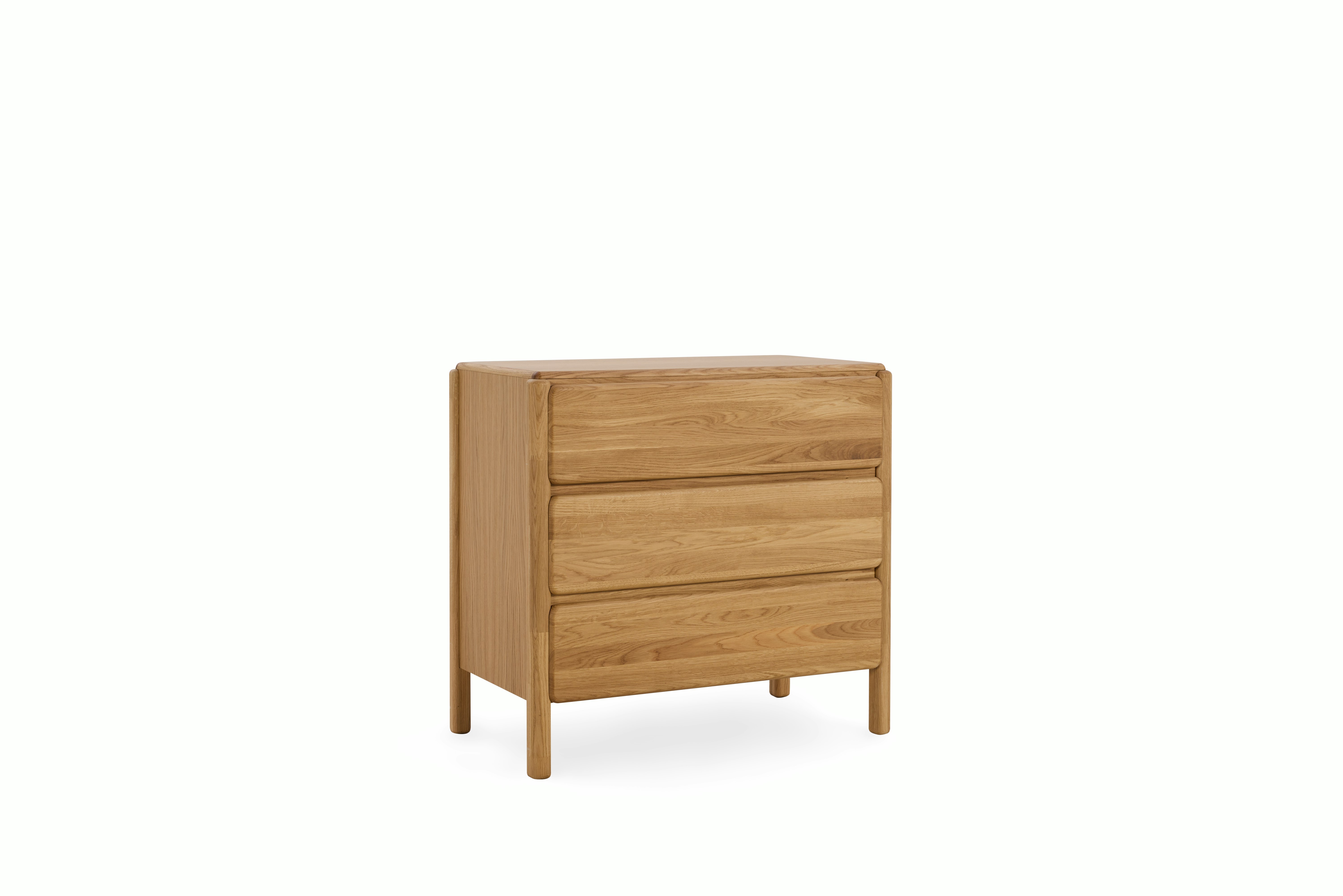 Sumu Dresser - Three Drawer,  Oak