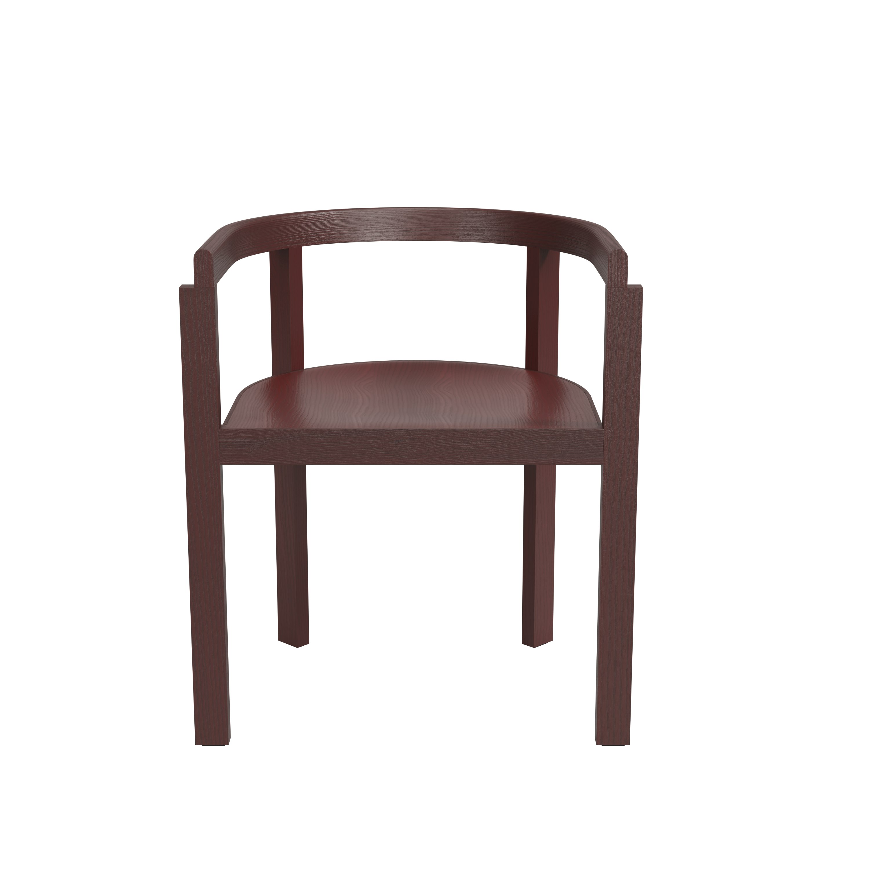 After Series Armchair - Burgundy