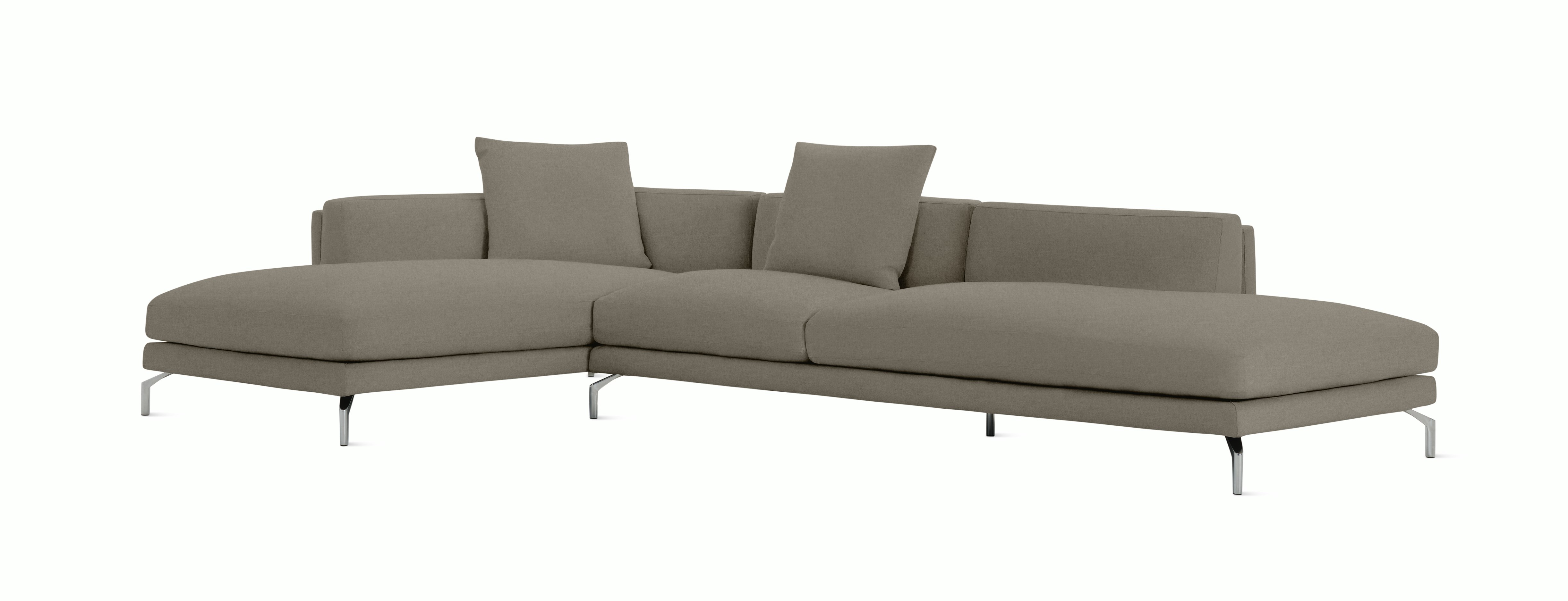 Como Open Sectional - Left Facing