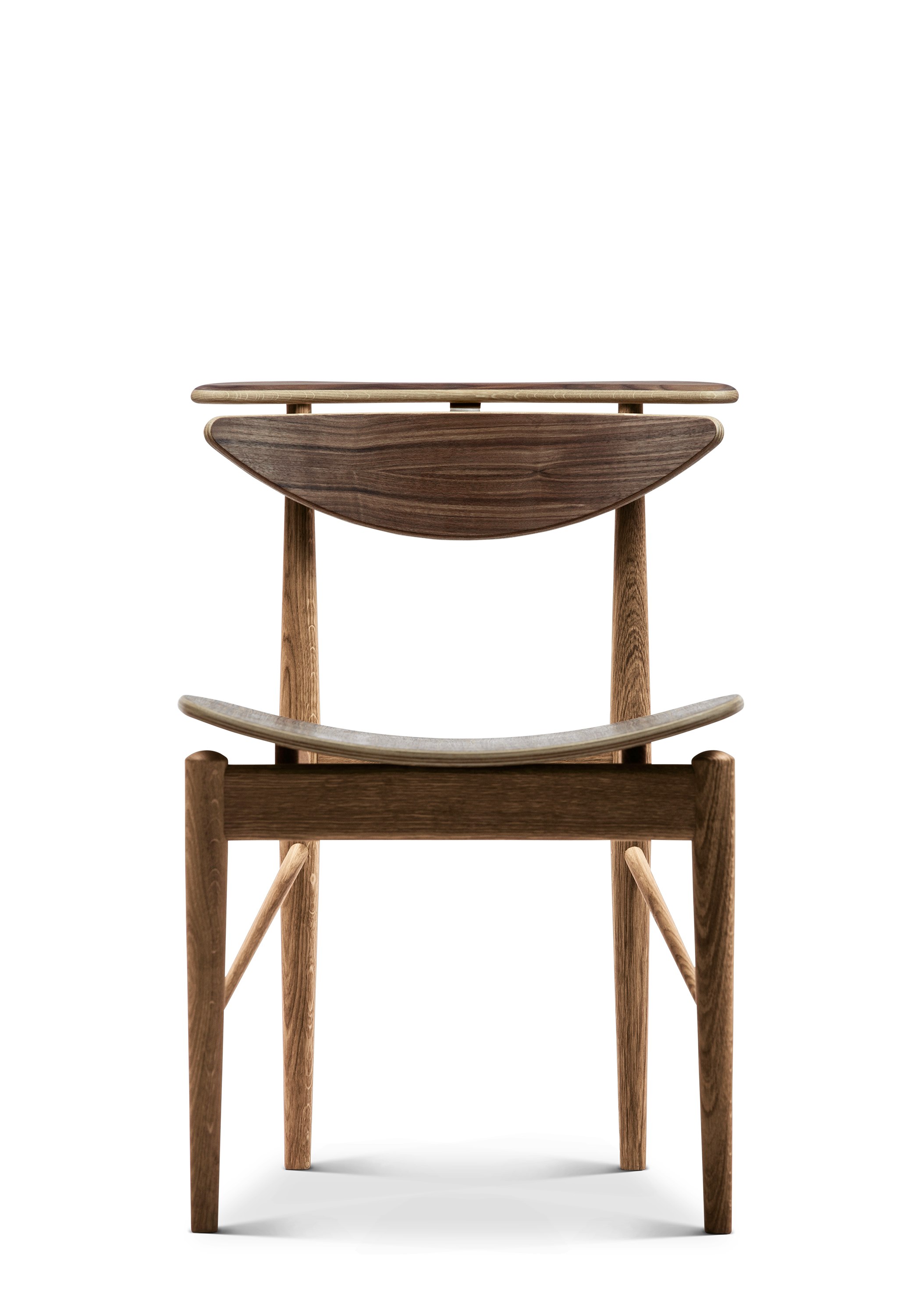 Reading Chair - Oak Dark Oil and Walnut