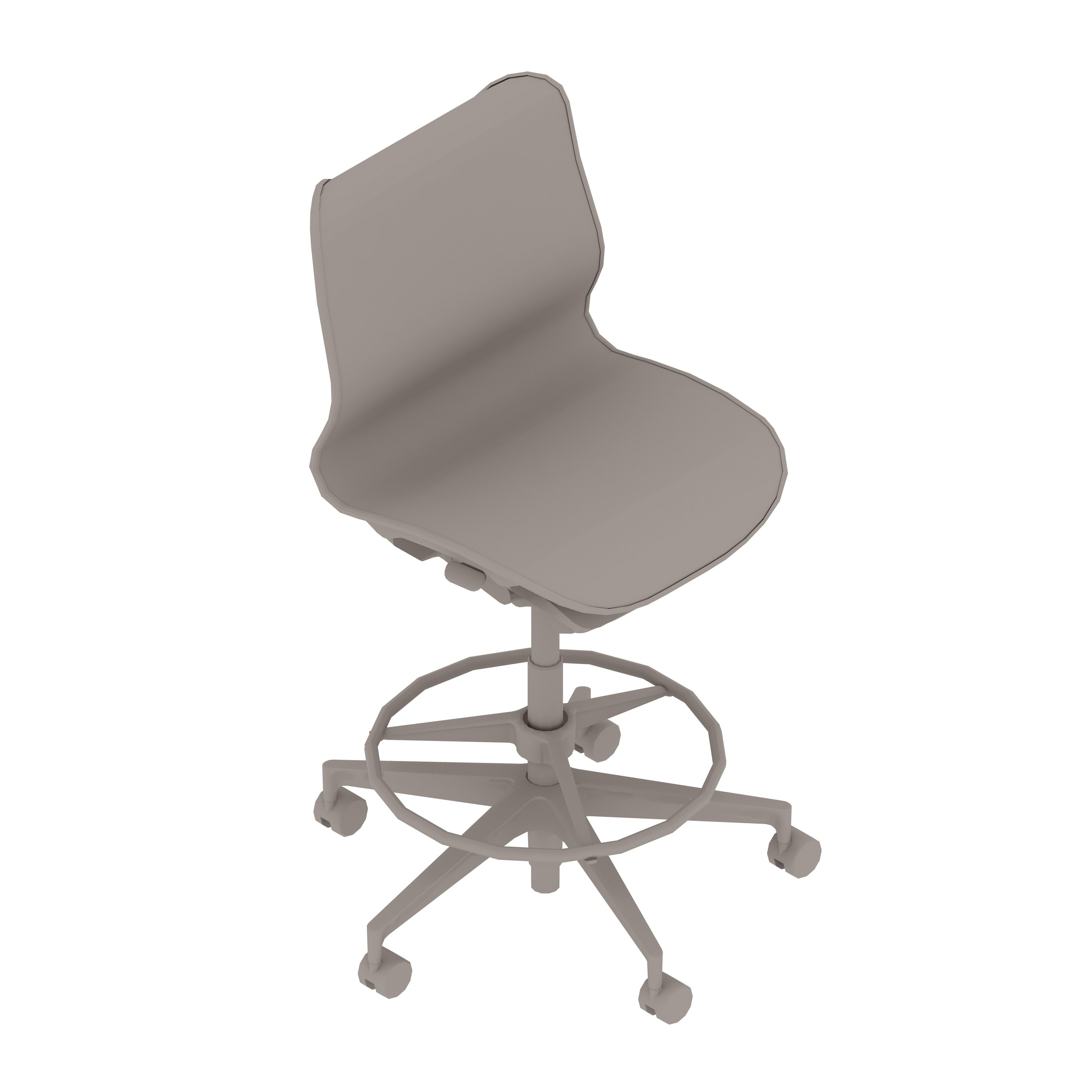 A generic rendering - Cosm Stool | Low Back | Armless
