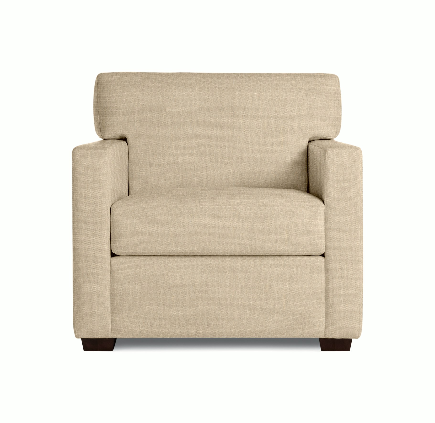 Vesper Armchair in Album Linen,  Straw