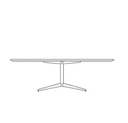 Oval - 96" Laminate