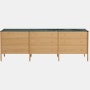 Morrison Dresser - Body Only - Oak , Nine Drawer