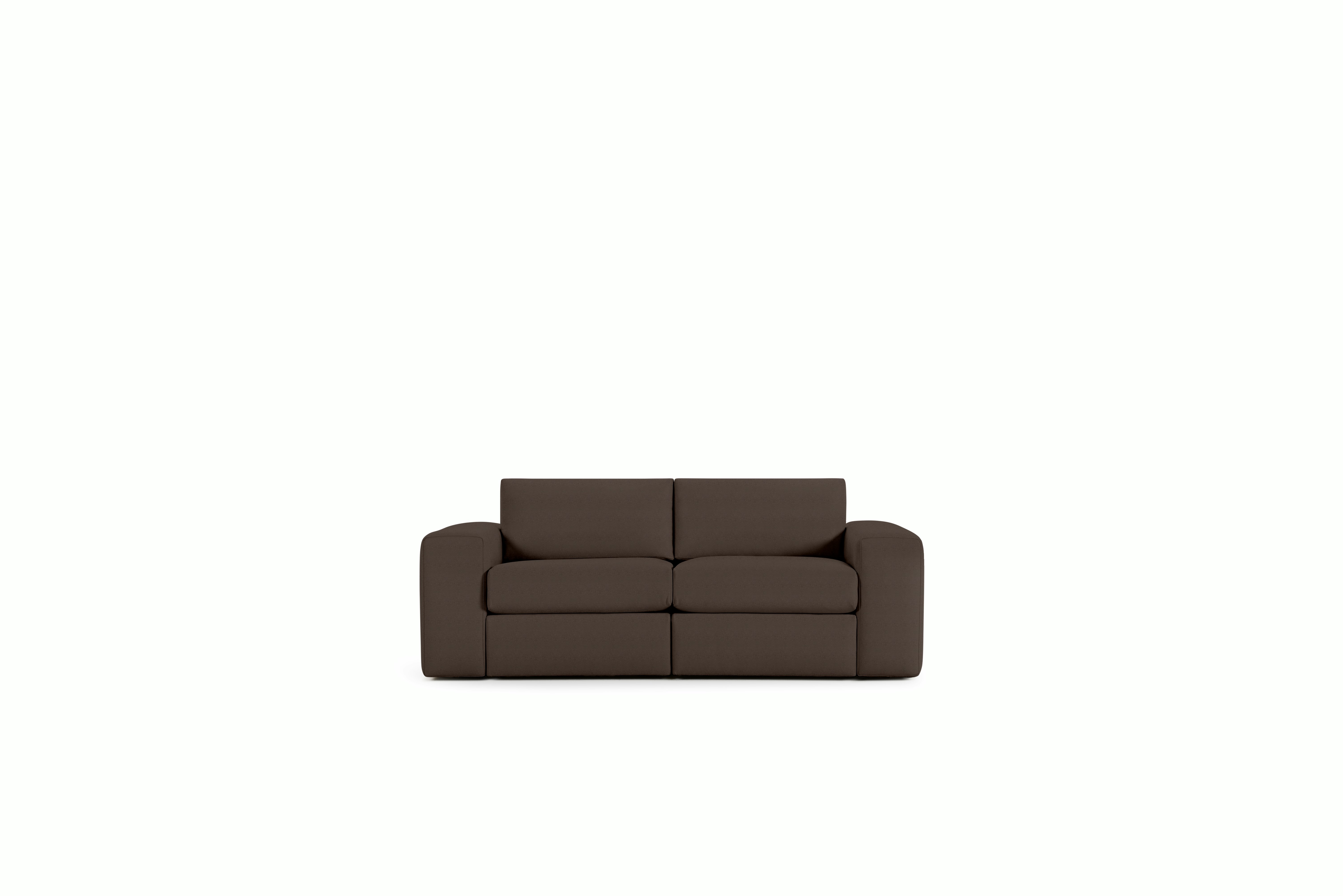 Irvin Sofa - Two-Seater,  Vienna Leather,  Stout