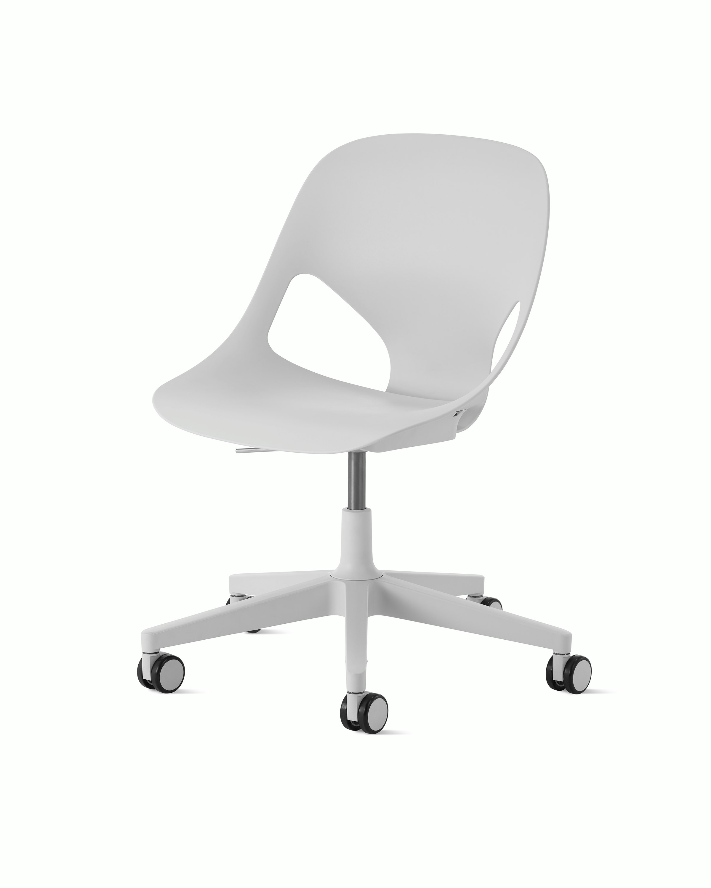 Angle view of Zeph Chair in alpine