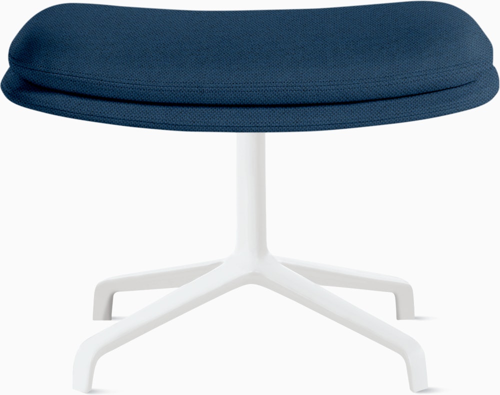 Striad Ottoman - Mode,  Denim,  4-Star,  White