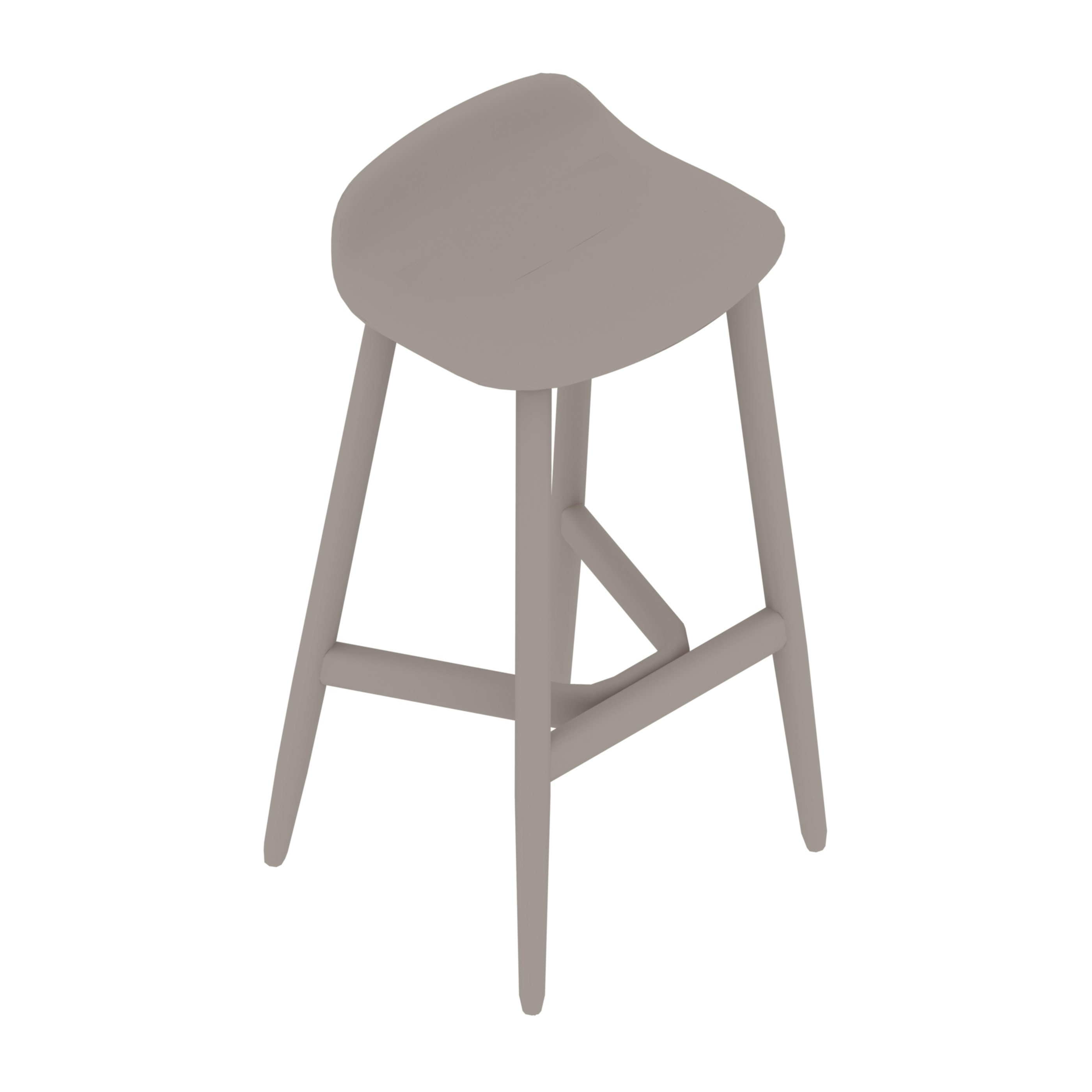 A generic rendering - Crosshatch Stool | Bar Height