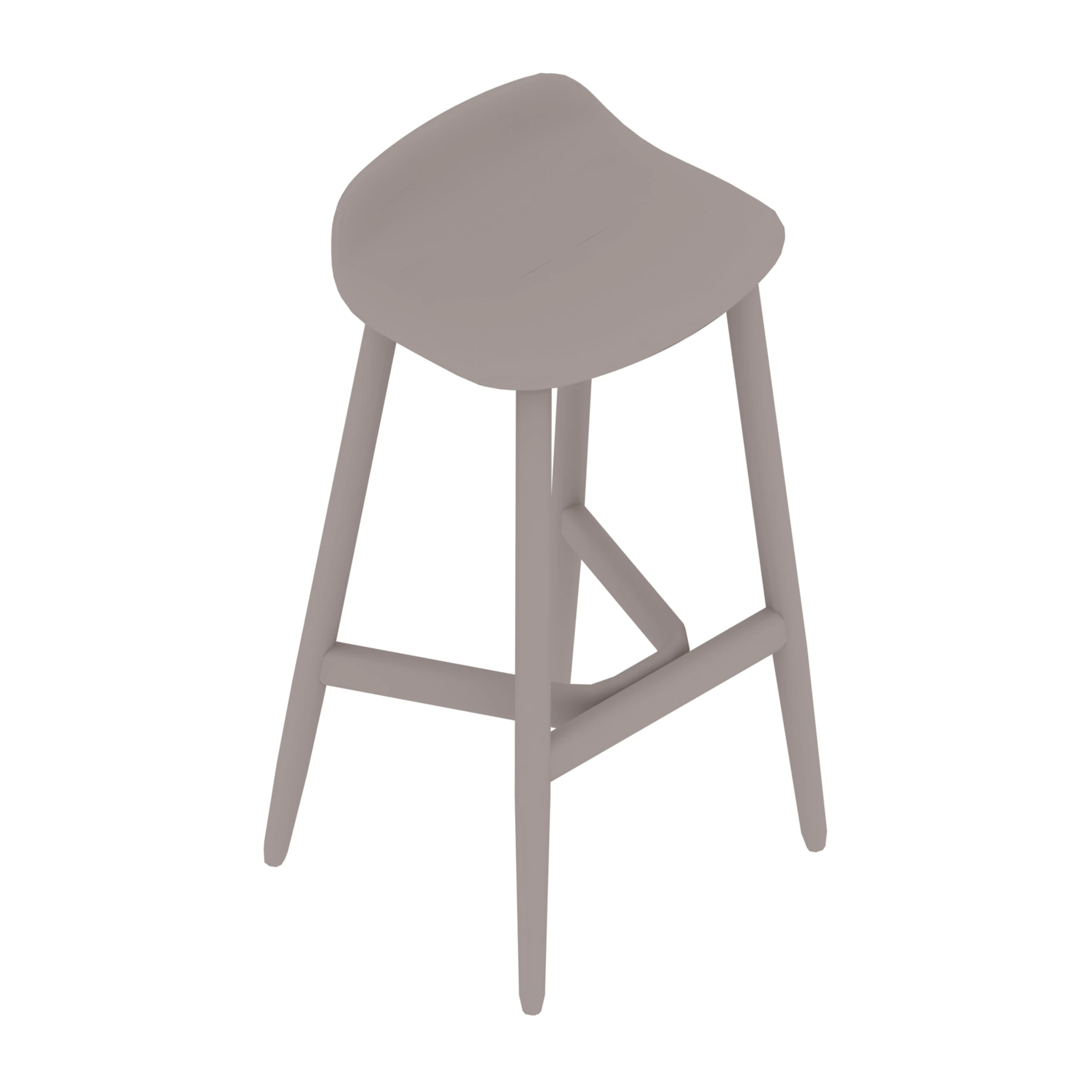 A generic rendering - Crosshatch Stool | Bar Height