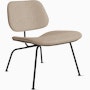 Eames Molded Plywood Lounge Chair Metal Base (LCM) Eames Molded Plywood Lounge Chair Metal Base (LCM), Upholstered