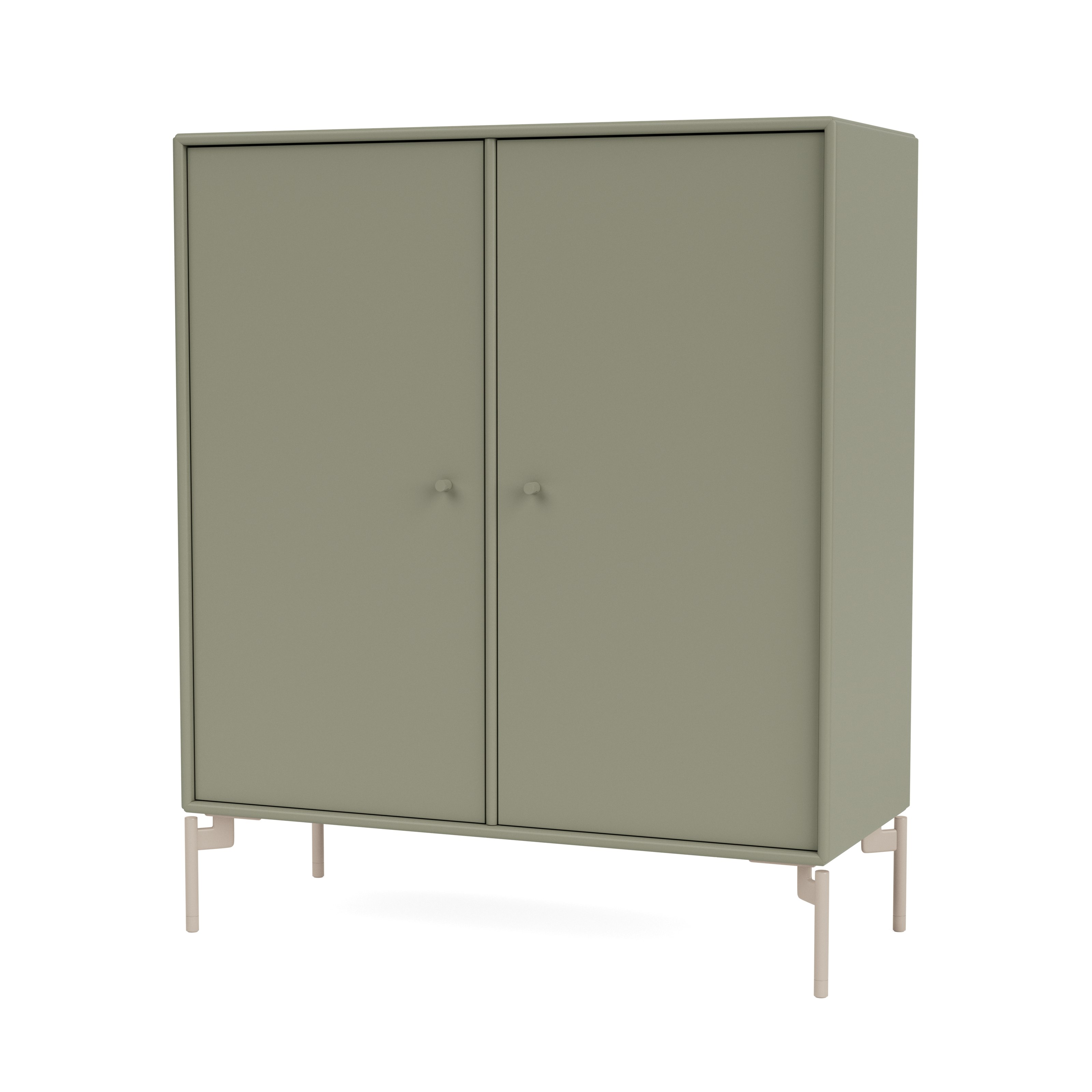 Cover Cabinet - Fennel, with Mushroom Legs