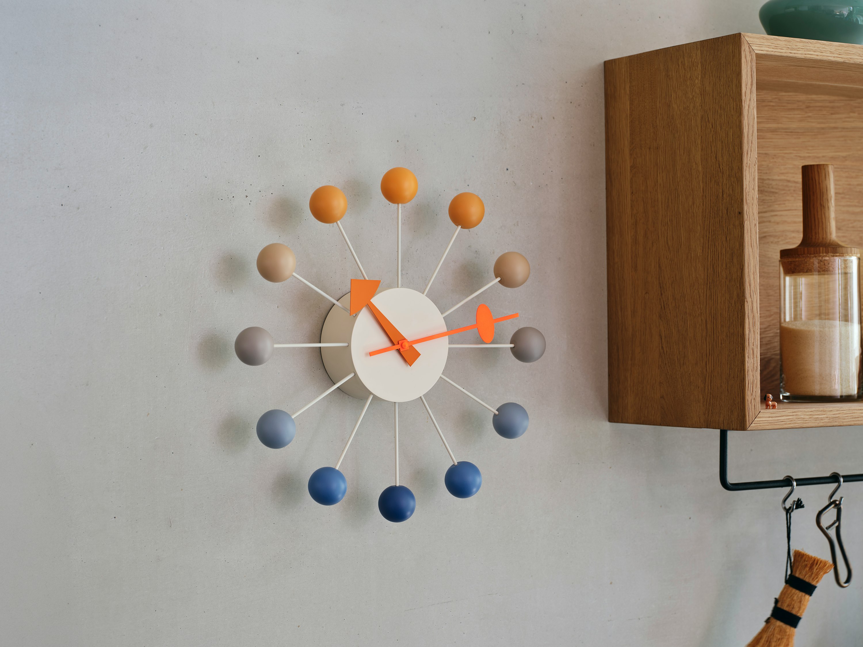Nelson Ball Clock