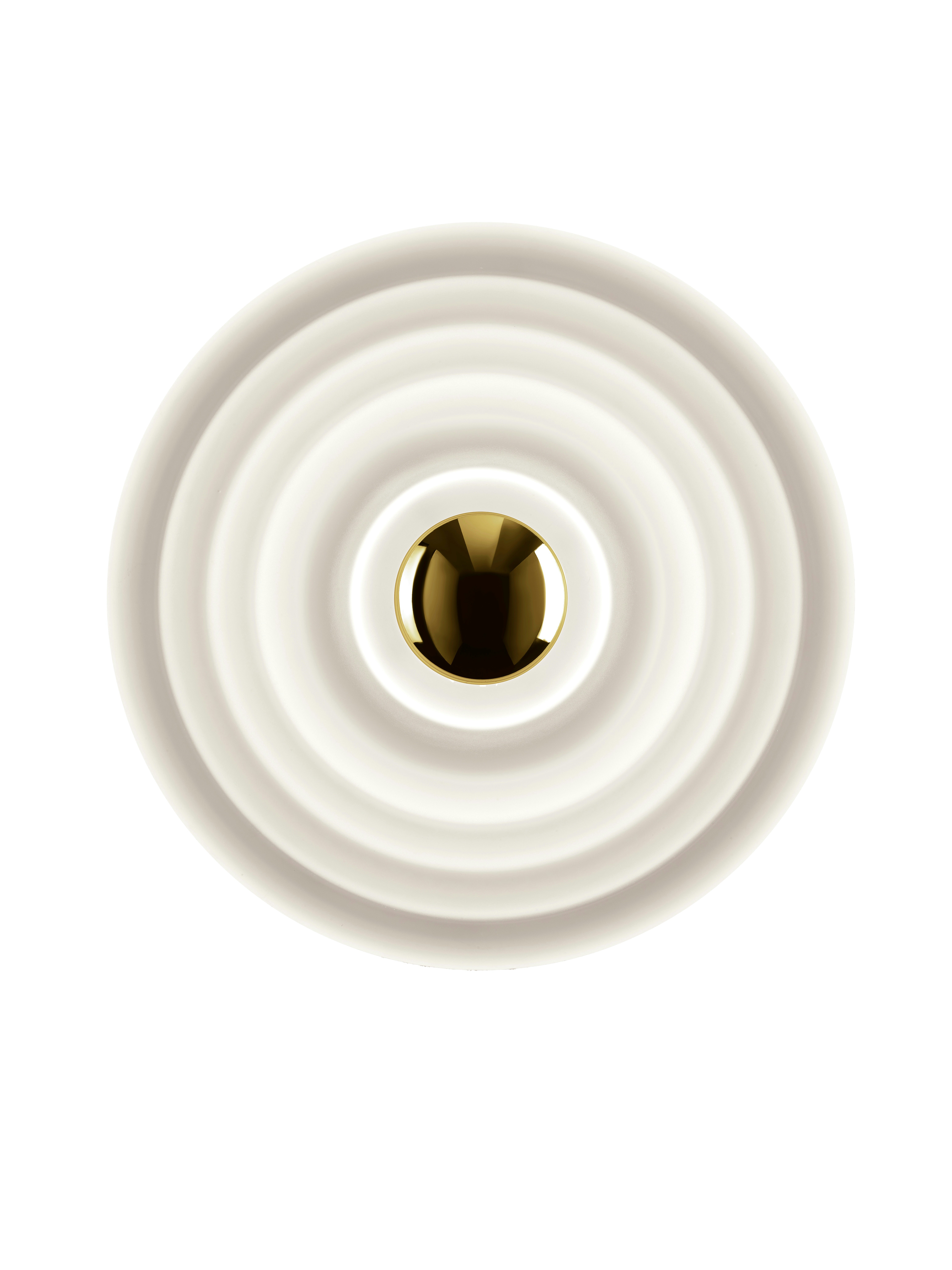 A Press Surface Light in Glass viewed from the front.