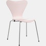 Series 7 Chair - Lacquered, 7:14 AM Pink, Chromed Steel