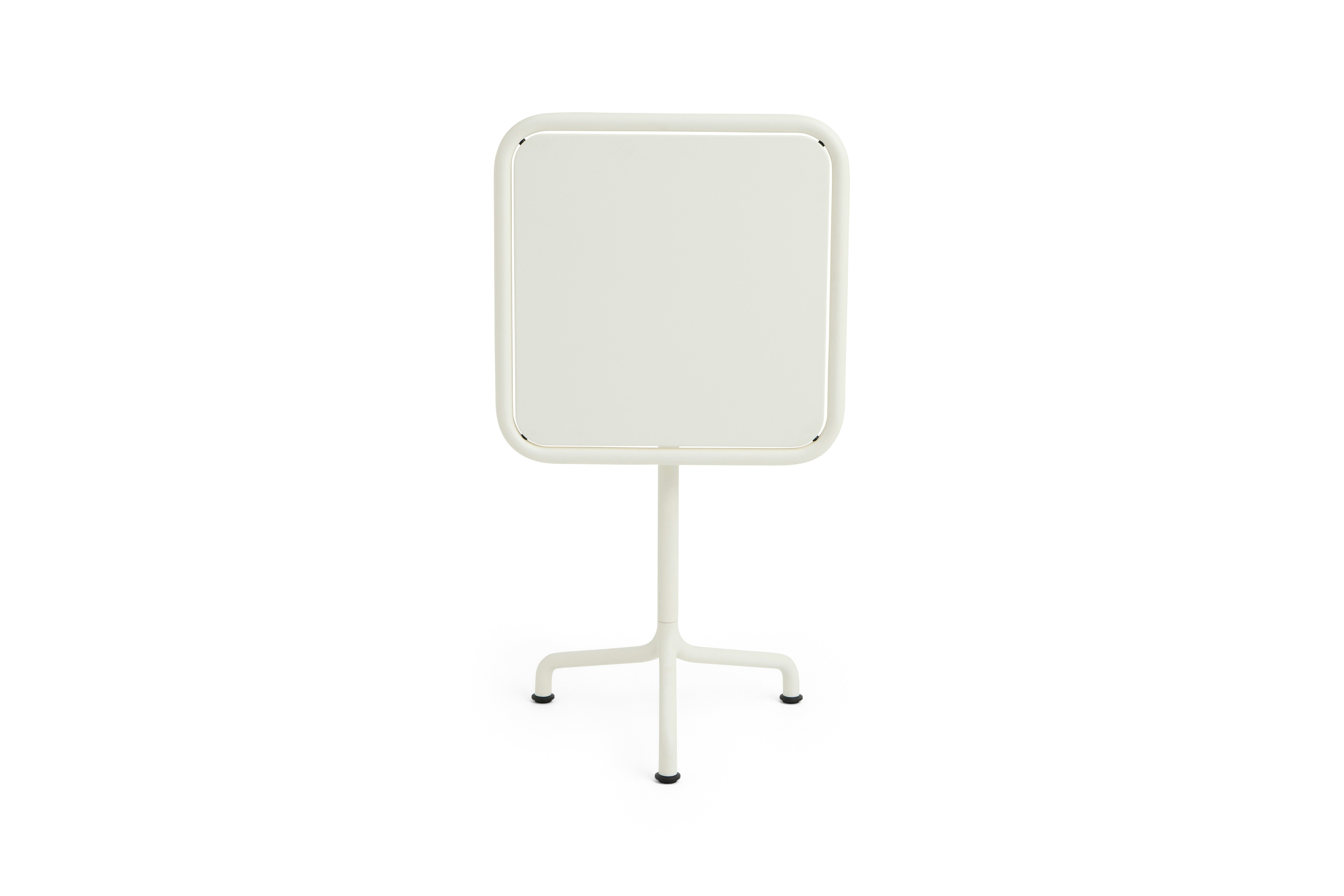 Deville Table - 21.6 x 21.6, Cream White