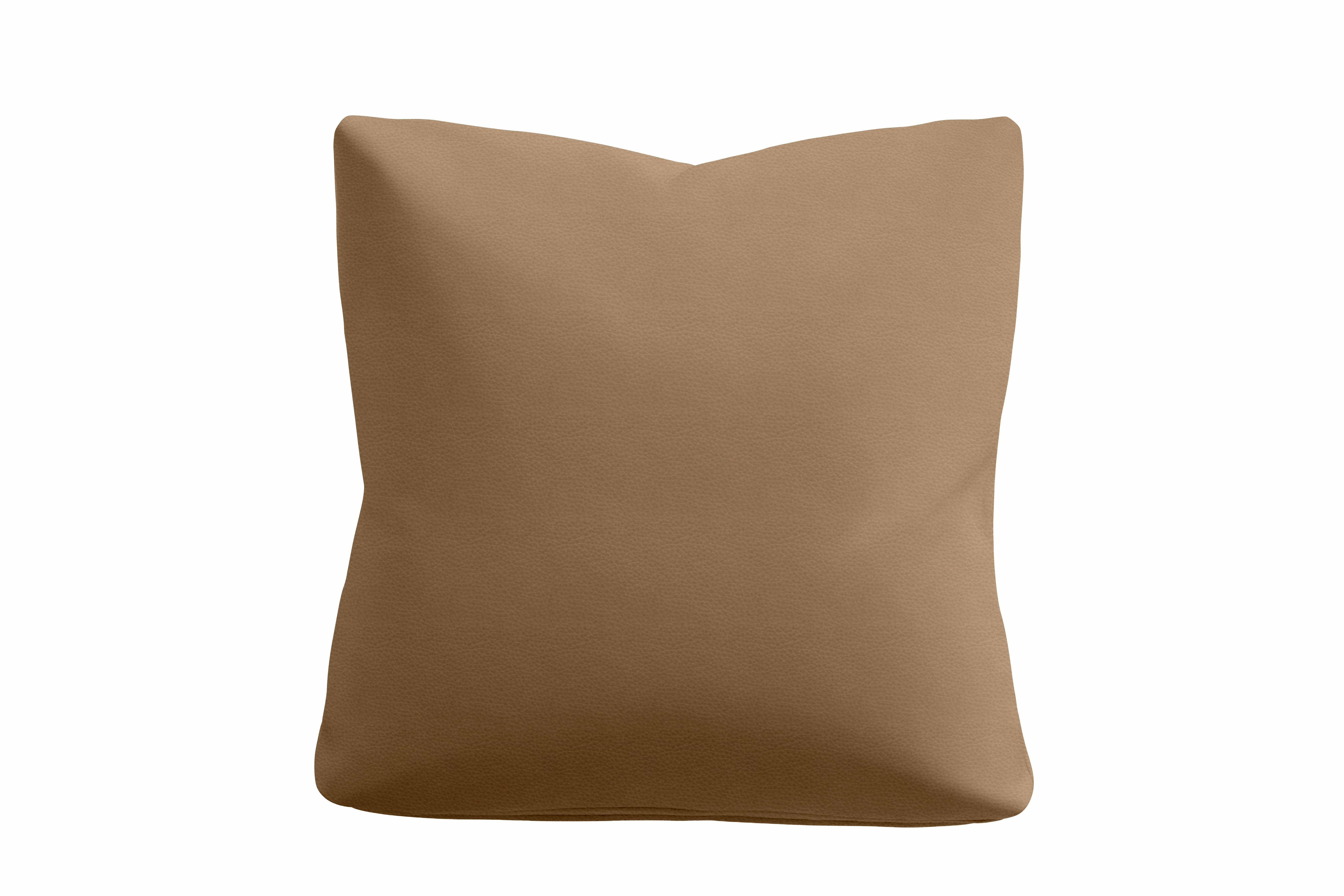 Irvin Throw Pillow - Standard,  Vienna Leather,  Clay