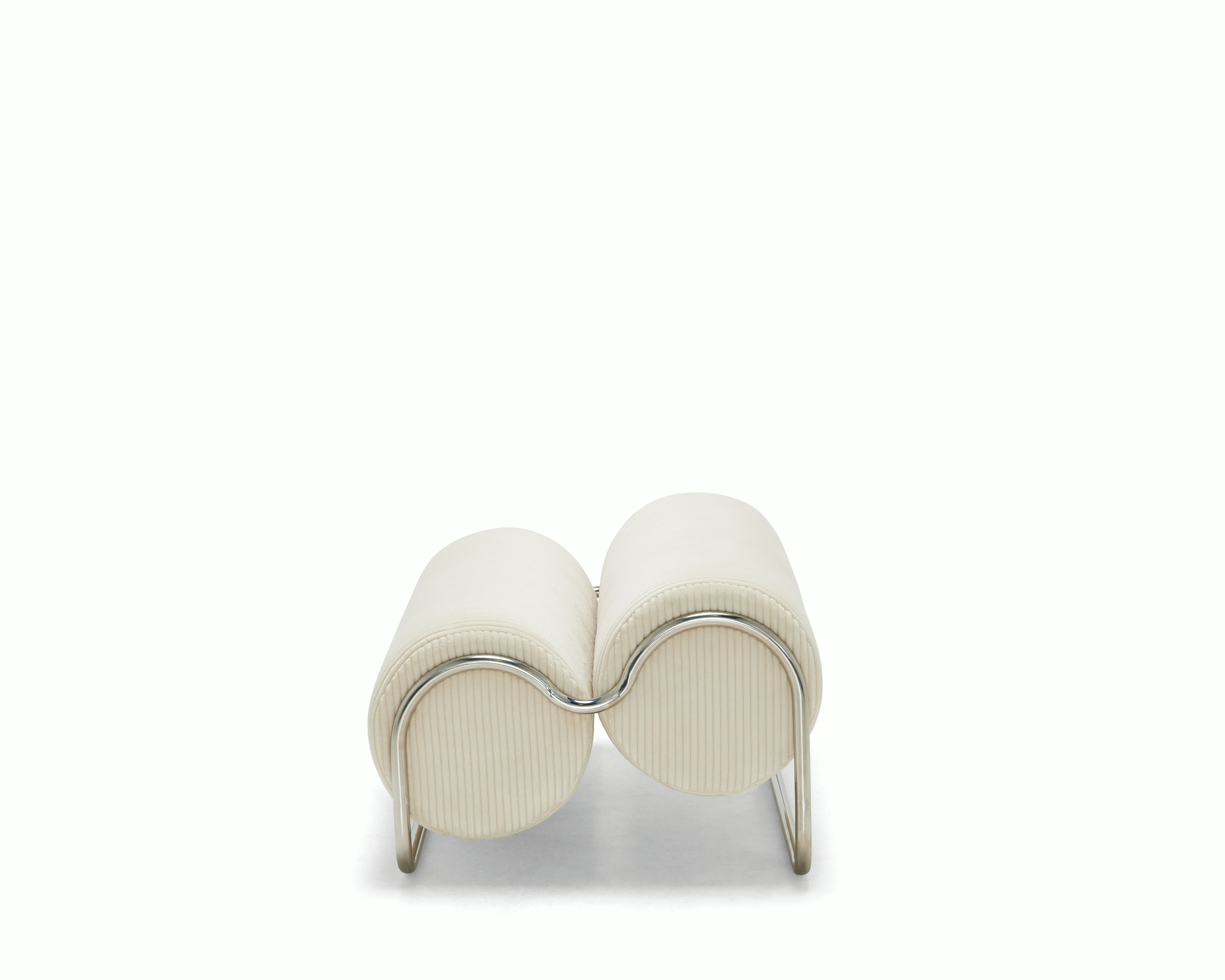 Chromeo Ottoman