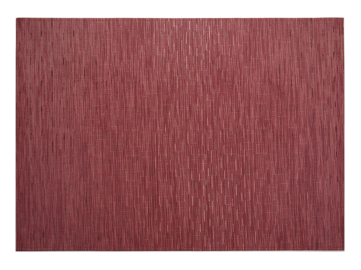 Bamboo Rug - 6' x 9', Cranberry