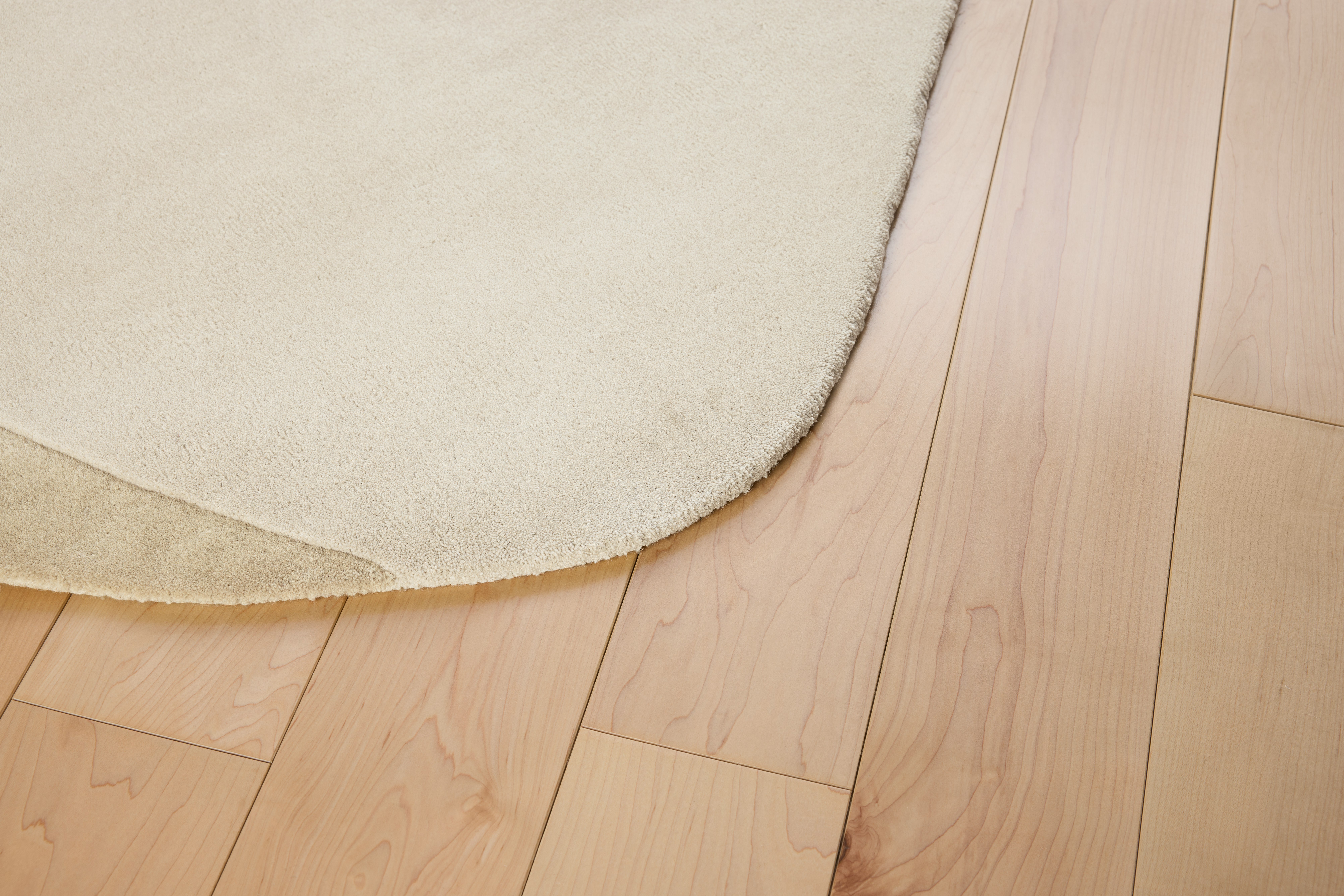 A detailed look at Gem Rug in Ivory.