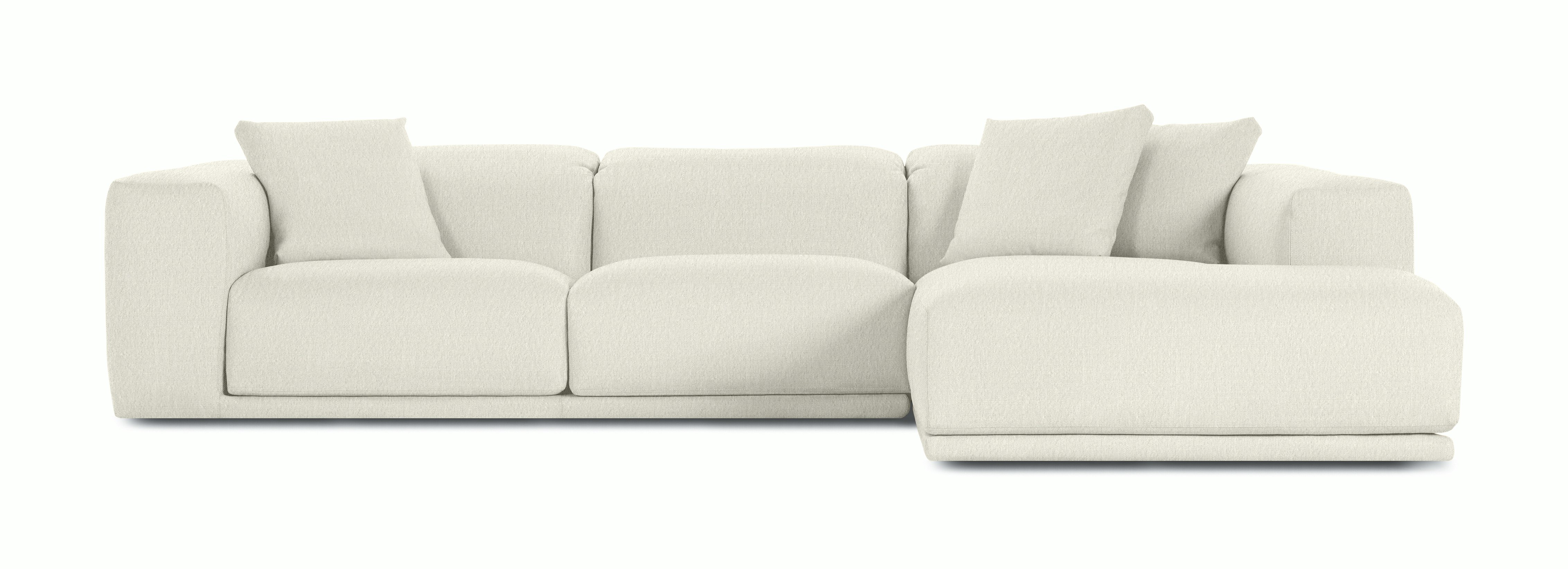 Kelston Sectional Chaise Right - Album Linen,  Magnolia