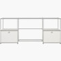 USM Haller Double Storage Desk USM Haller Double Storage Desk