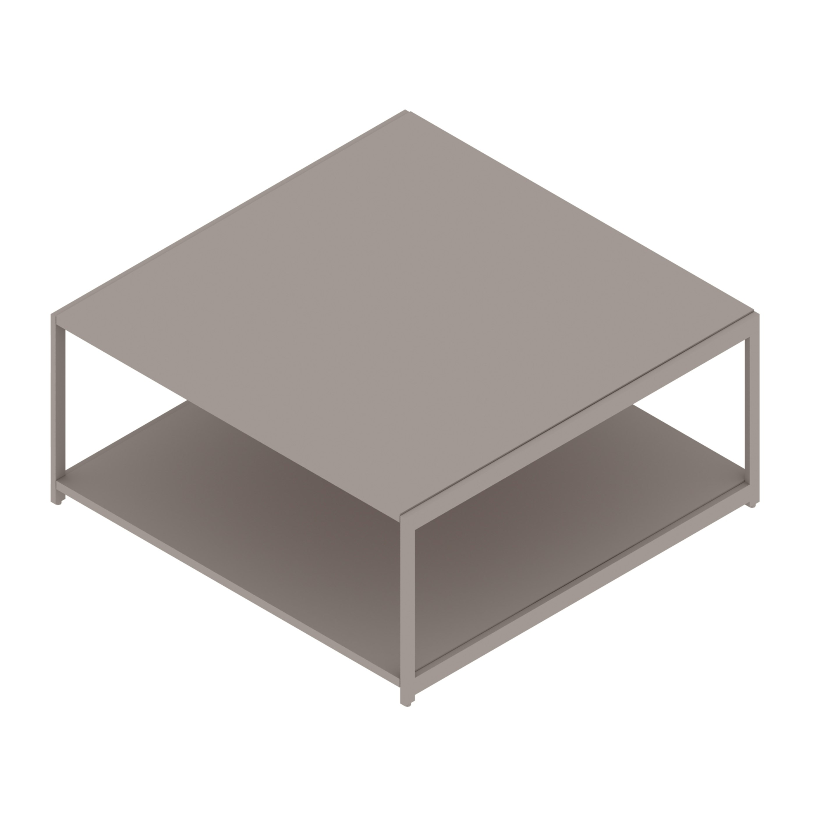 A generic rendering - H Frame Table | Coffee Table