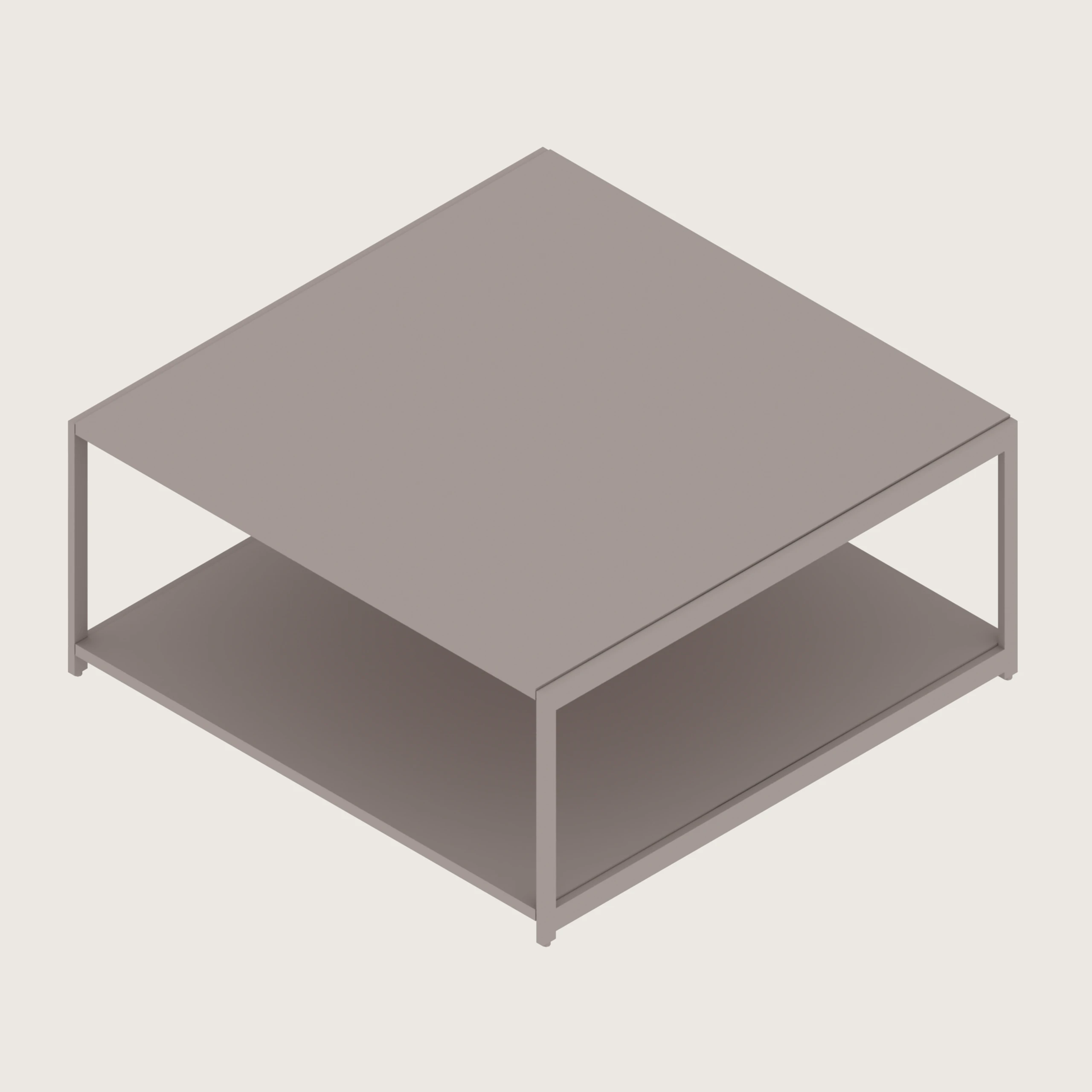 A generic rendering - H Frame Table | Coffee Table