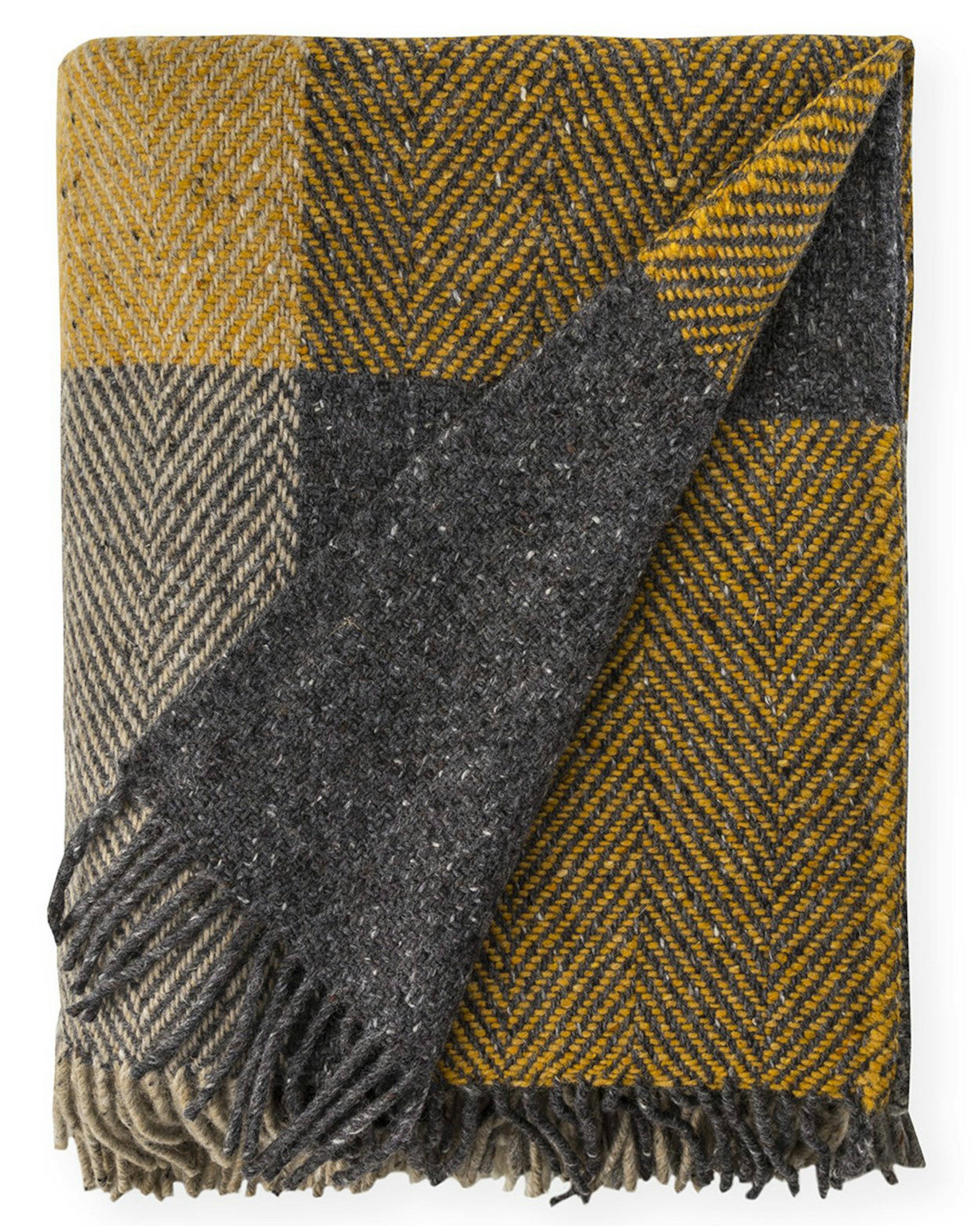 Plaid Heavy Donegal Throw