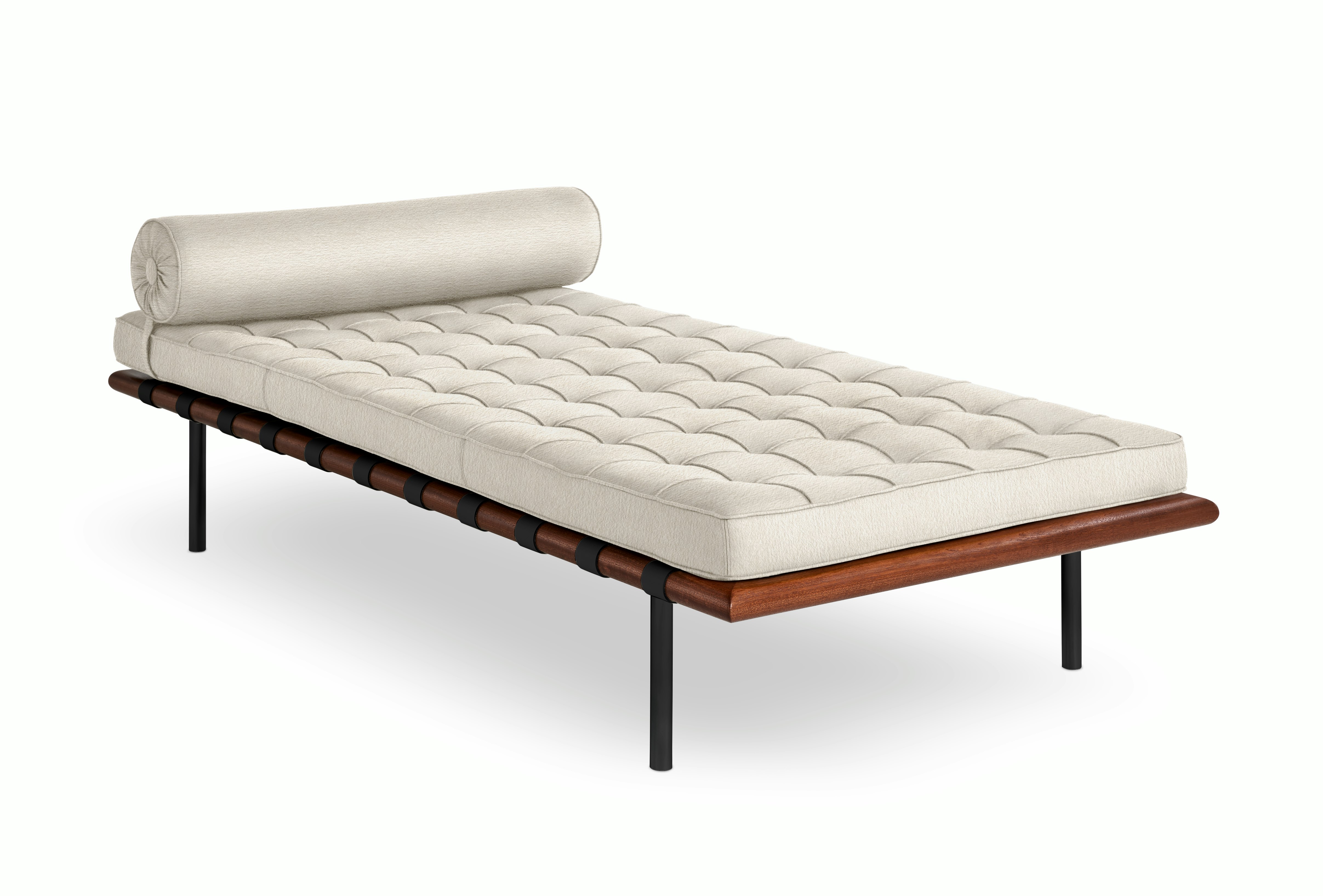 Barcelona Couch in Haven,  Ivory,  Black