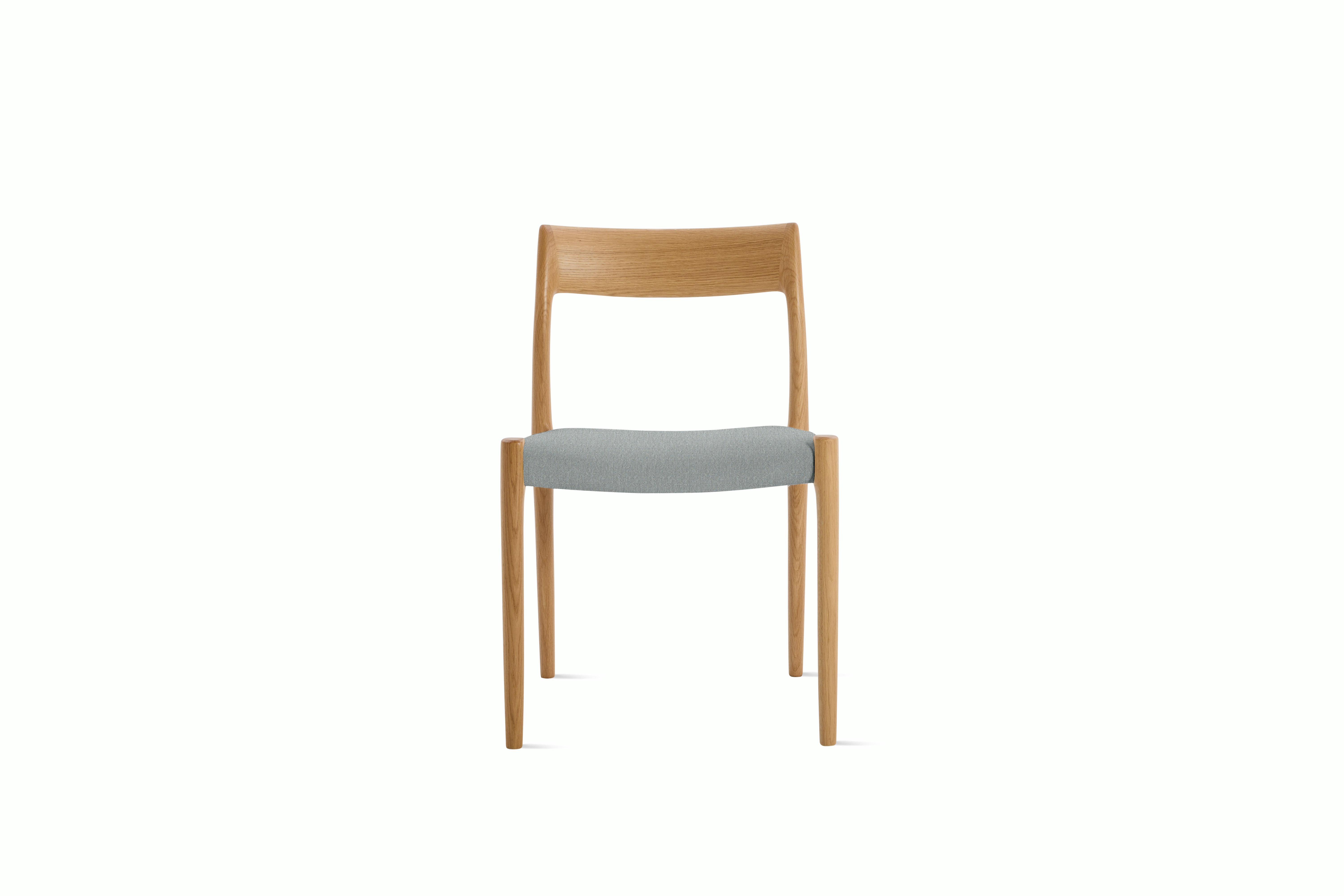 M&oslash;ller Model 77 Side Chair, Upholstered Seat