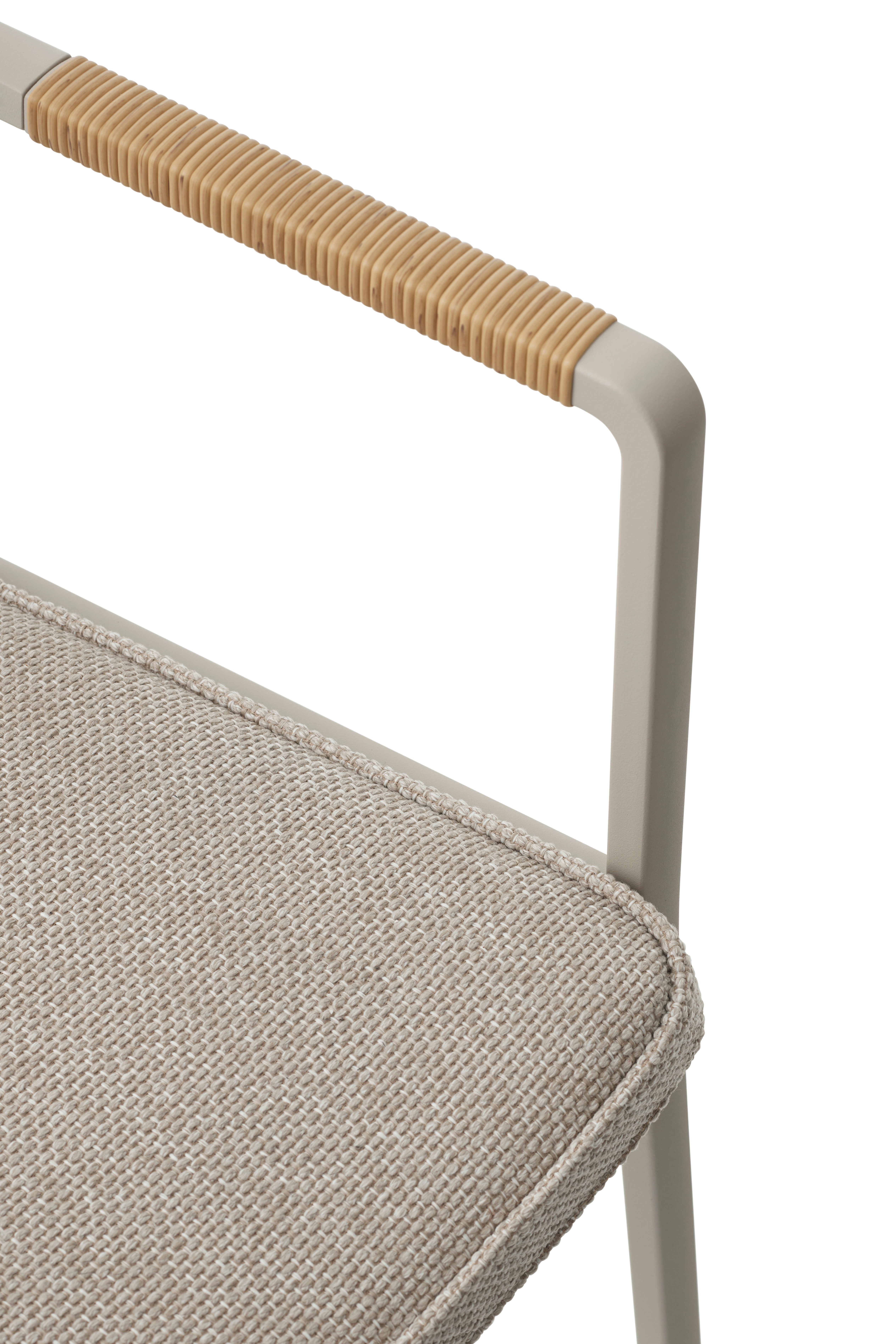 A detailed look at the Vipp711 Open-Air Chair.