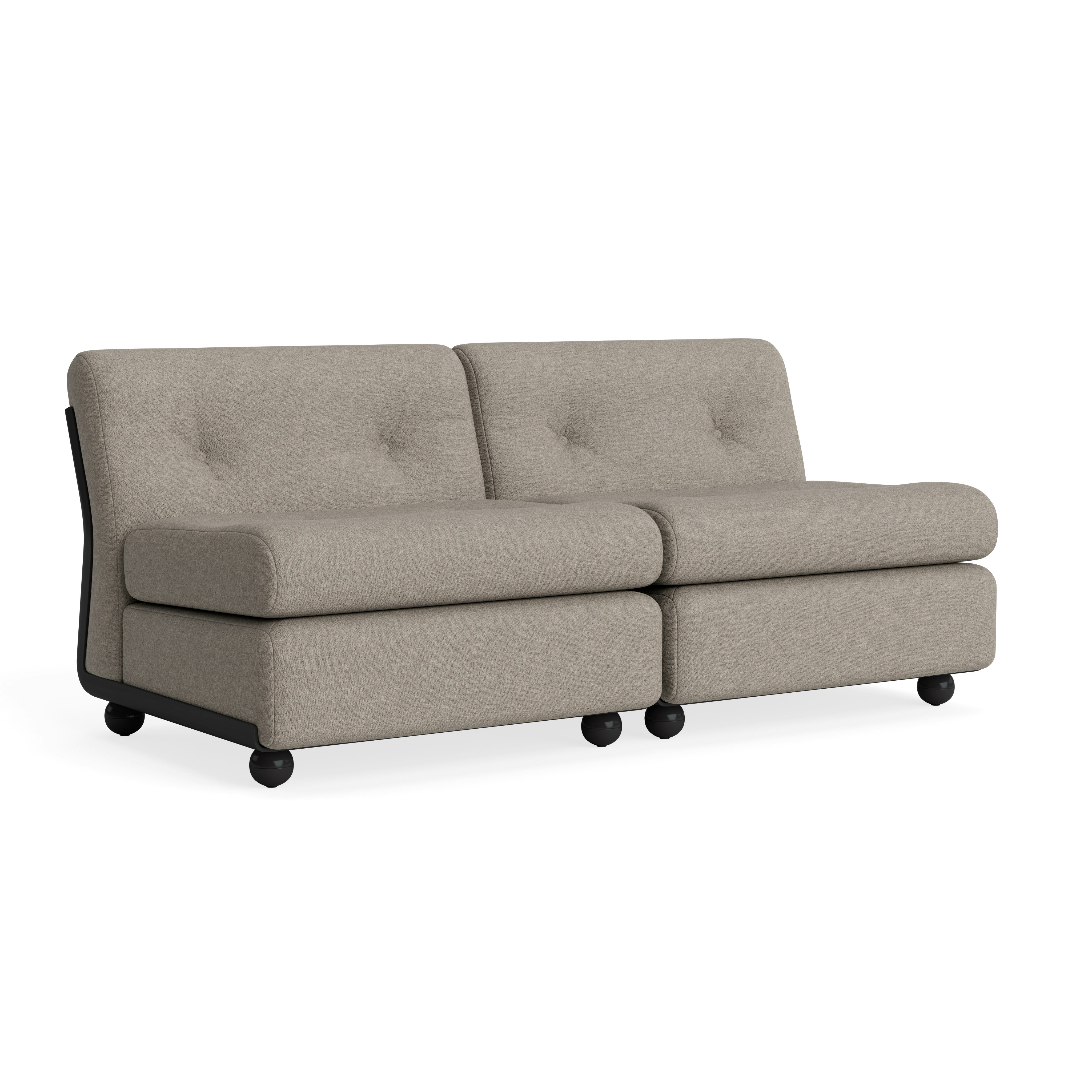 Amanta Sofa - Two Seater, Pecora, Graham, Anthracite