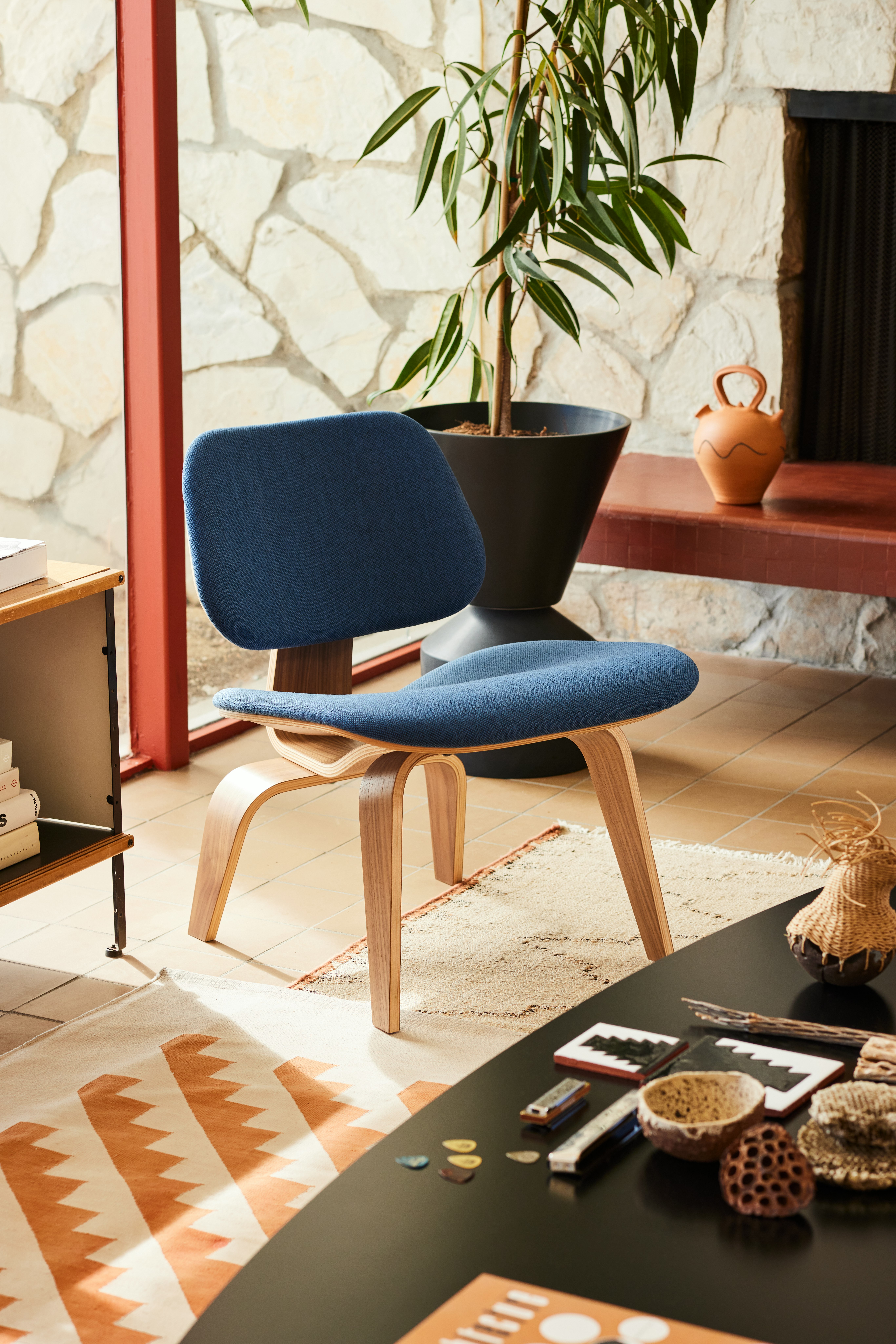 Eames Molded Plywood Lounge Chair Wood Base (LCW)