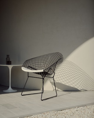 Bertoia Diamond Outdoor Lounge Chair 