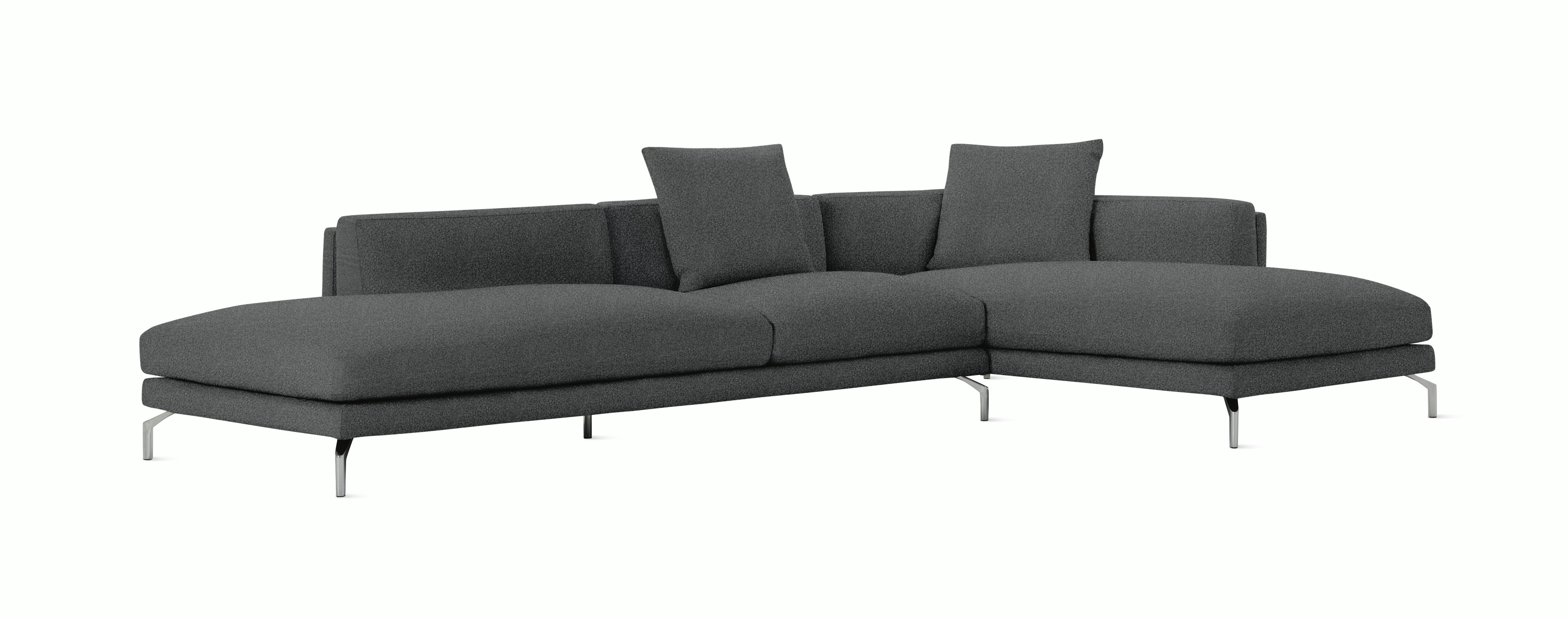 Como Open Sectional - Right Facing