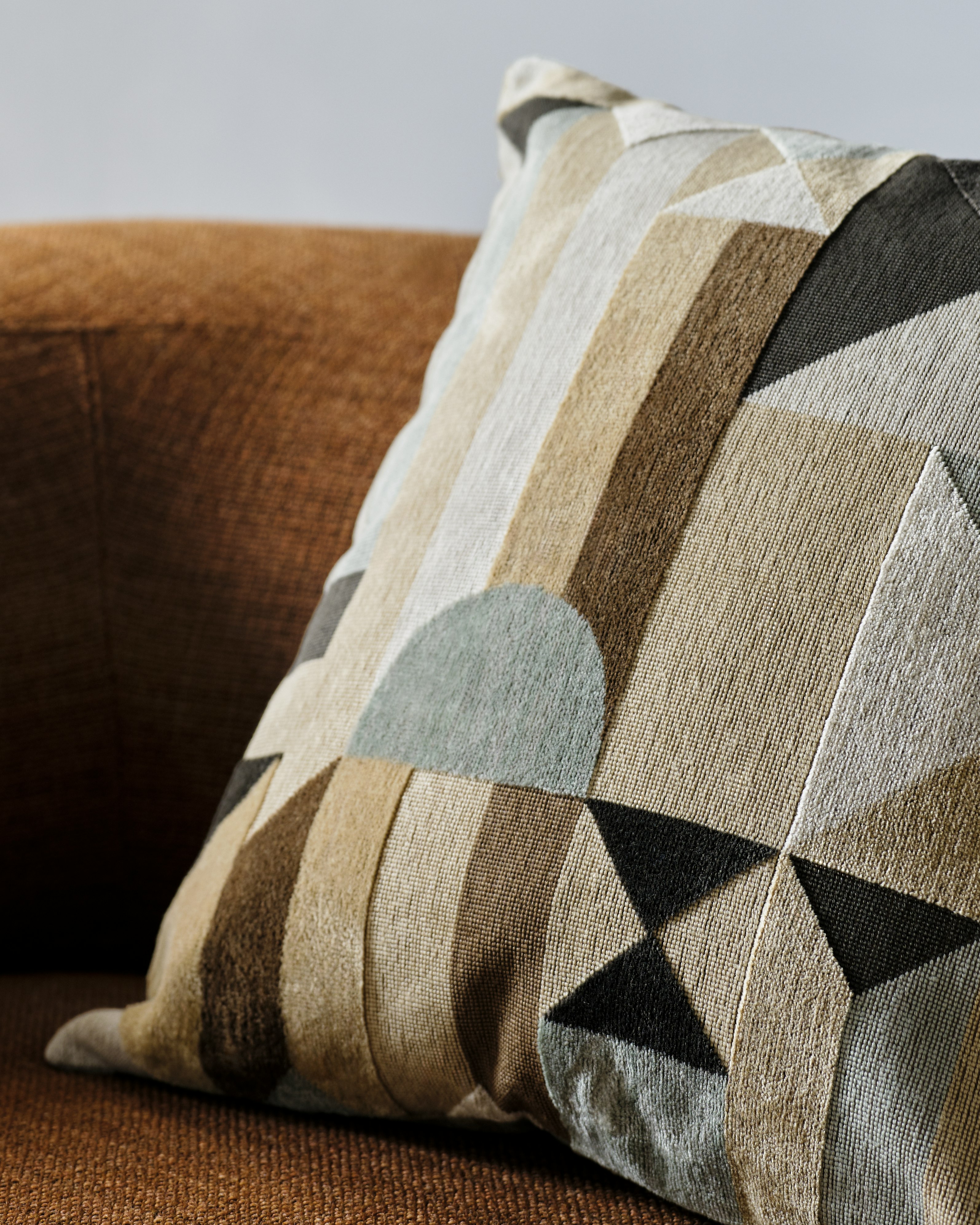 Clarence House Geometric Pillow