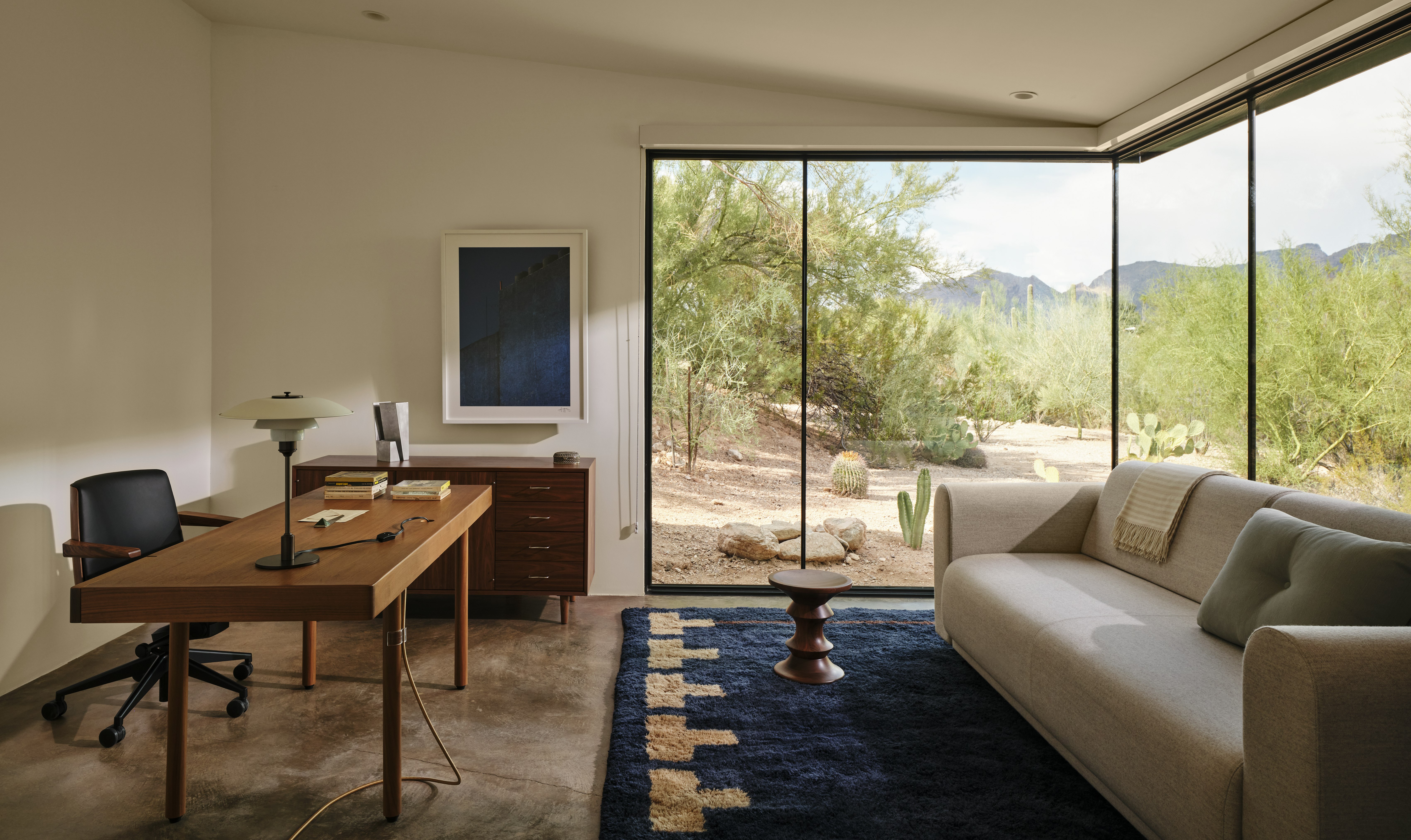 New Canaan Wood Sit-to-Stand Desk