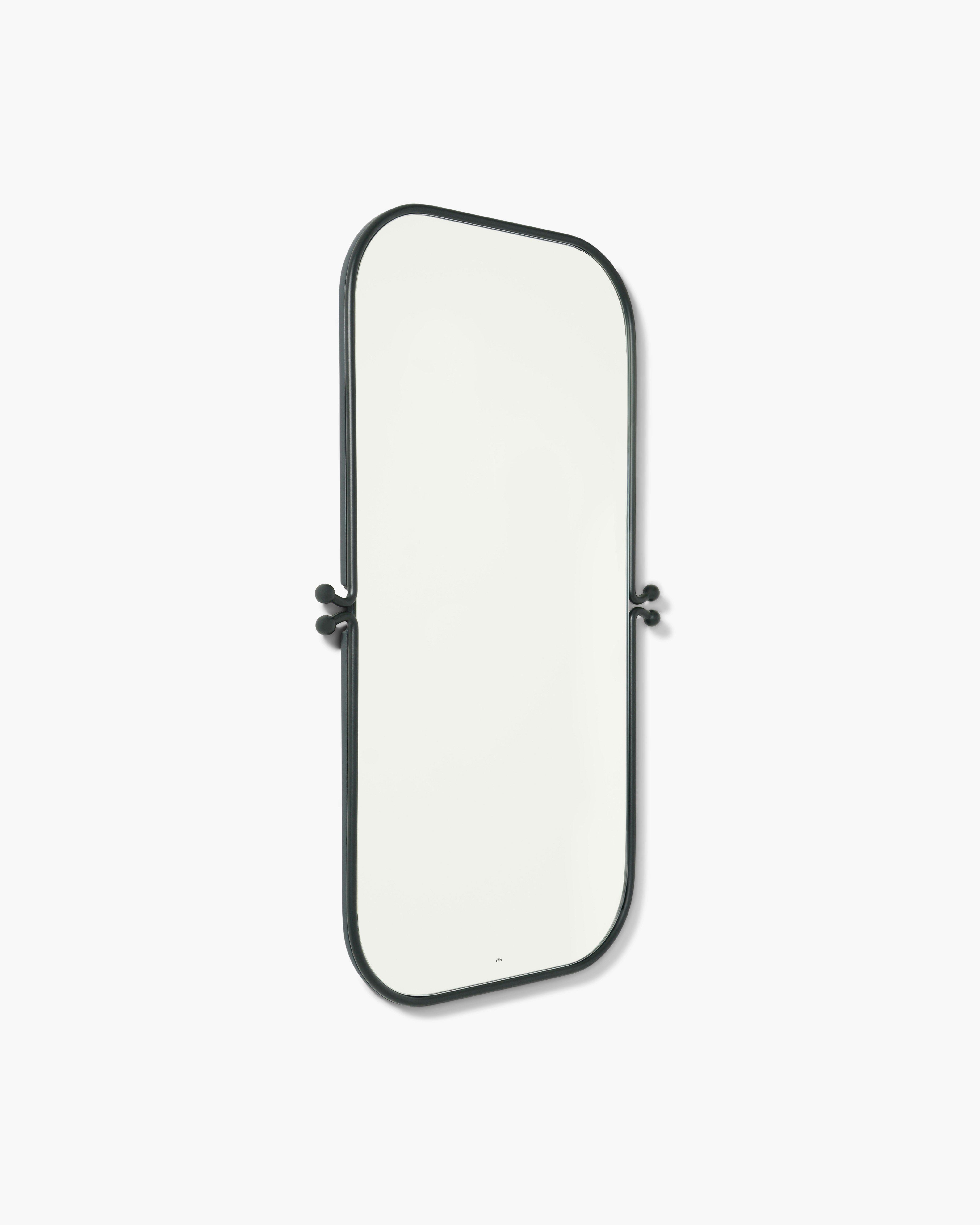 Clasp Mirror, Black