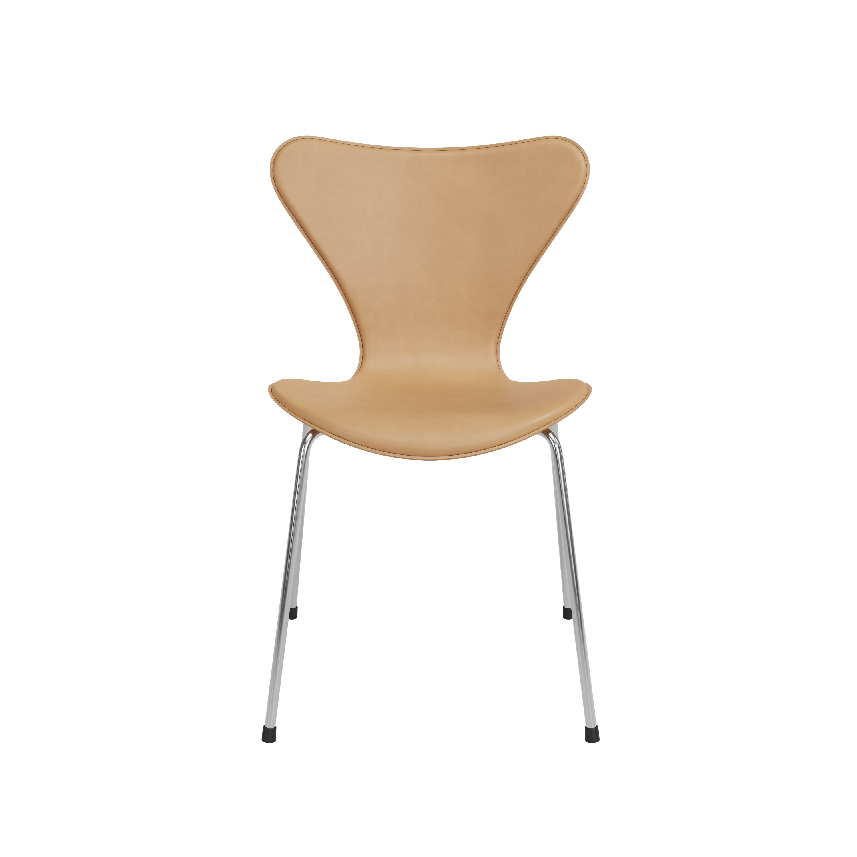 Series 7 Tailored Chair - Warm Ecru, Chromed Steel
