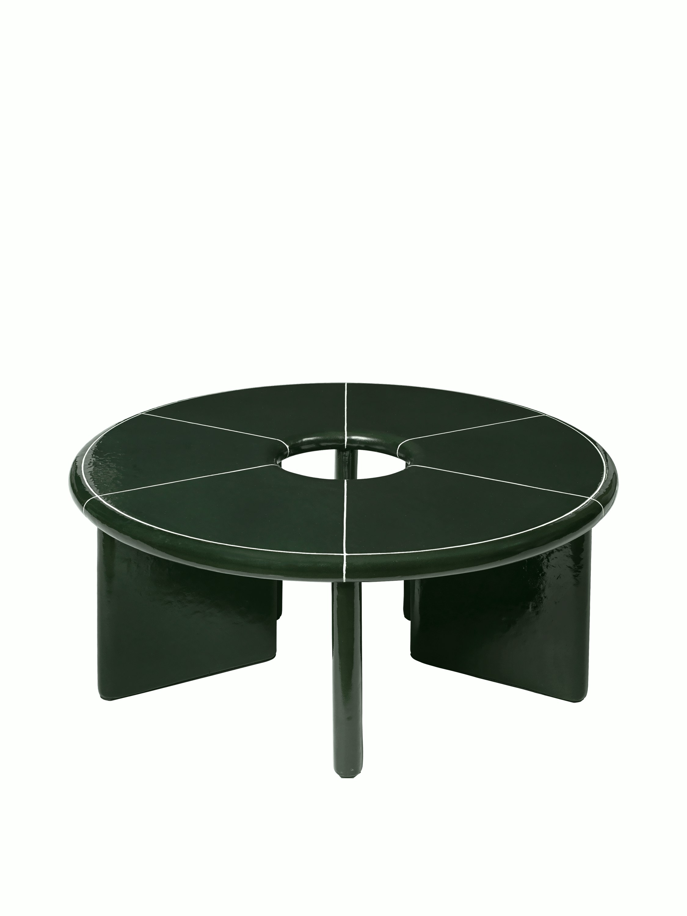 Deya Coffee Table - Dark Green