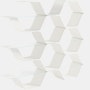 Honeycomb Modular Shelving 6 Cells - Configuration D, Vertical, White