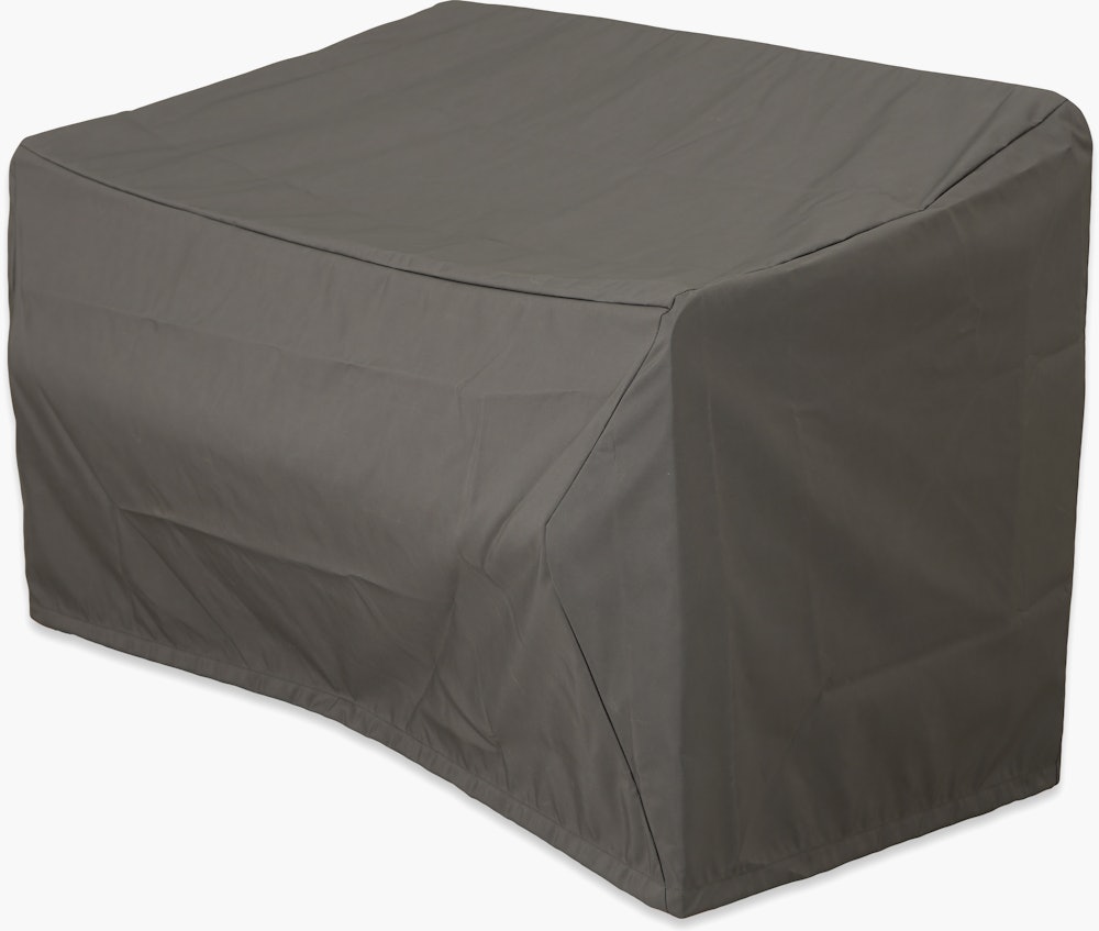 Palissade Dining Bench Cover - with arms,  graphite