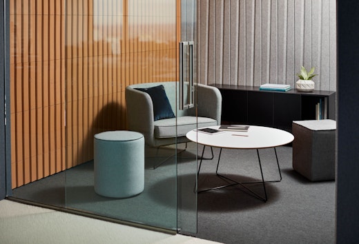 rockwell unscripted club chair occasional coffee table upholstered seats