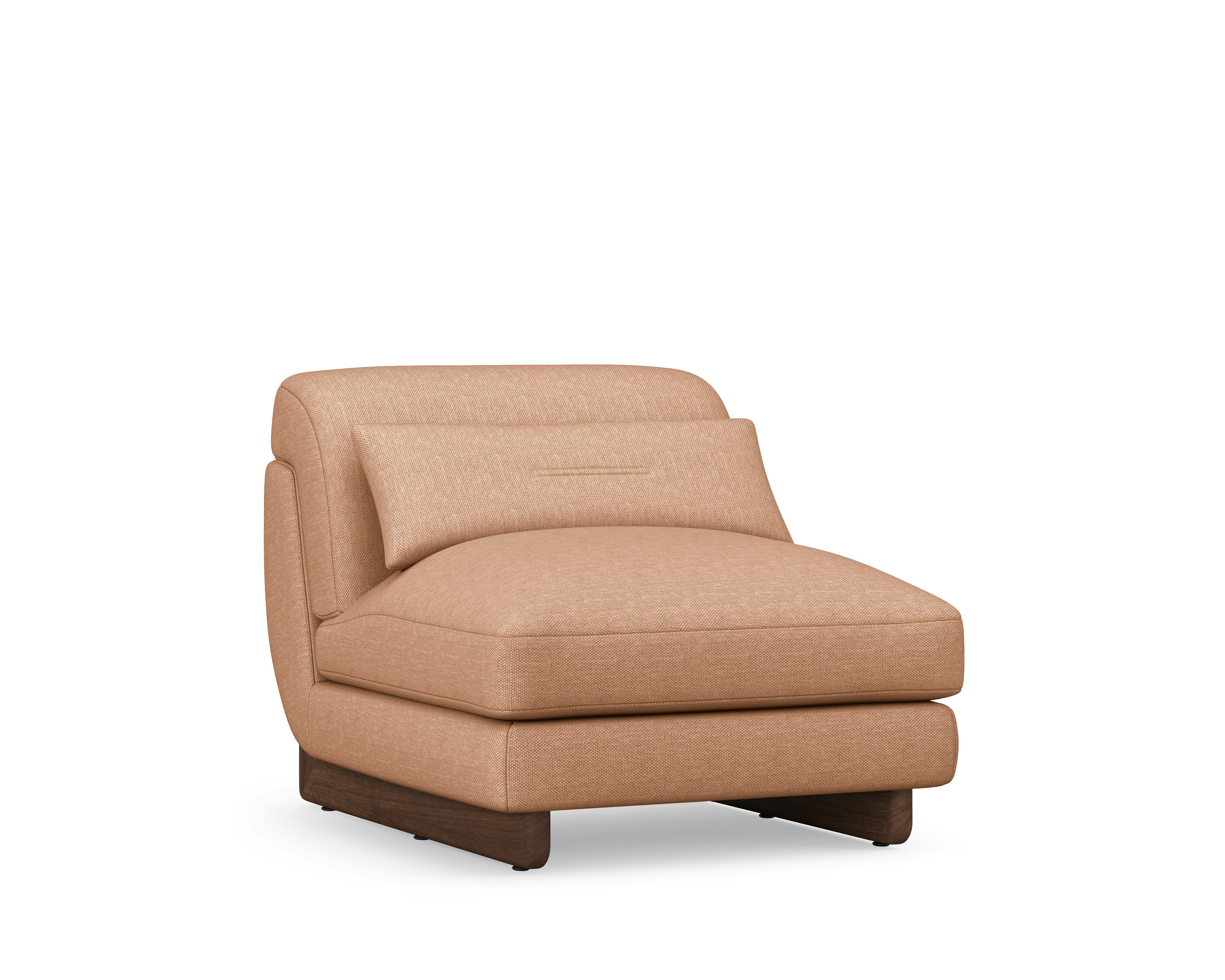Contra Armless Lounge Chair