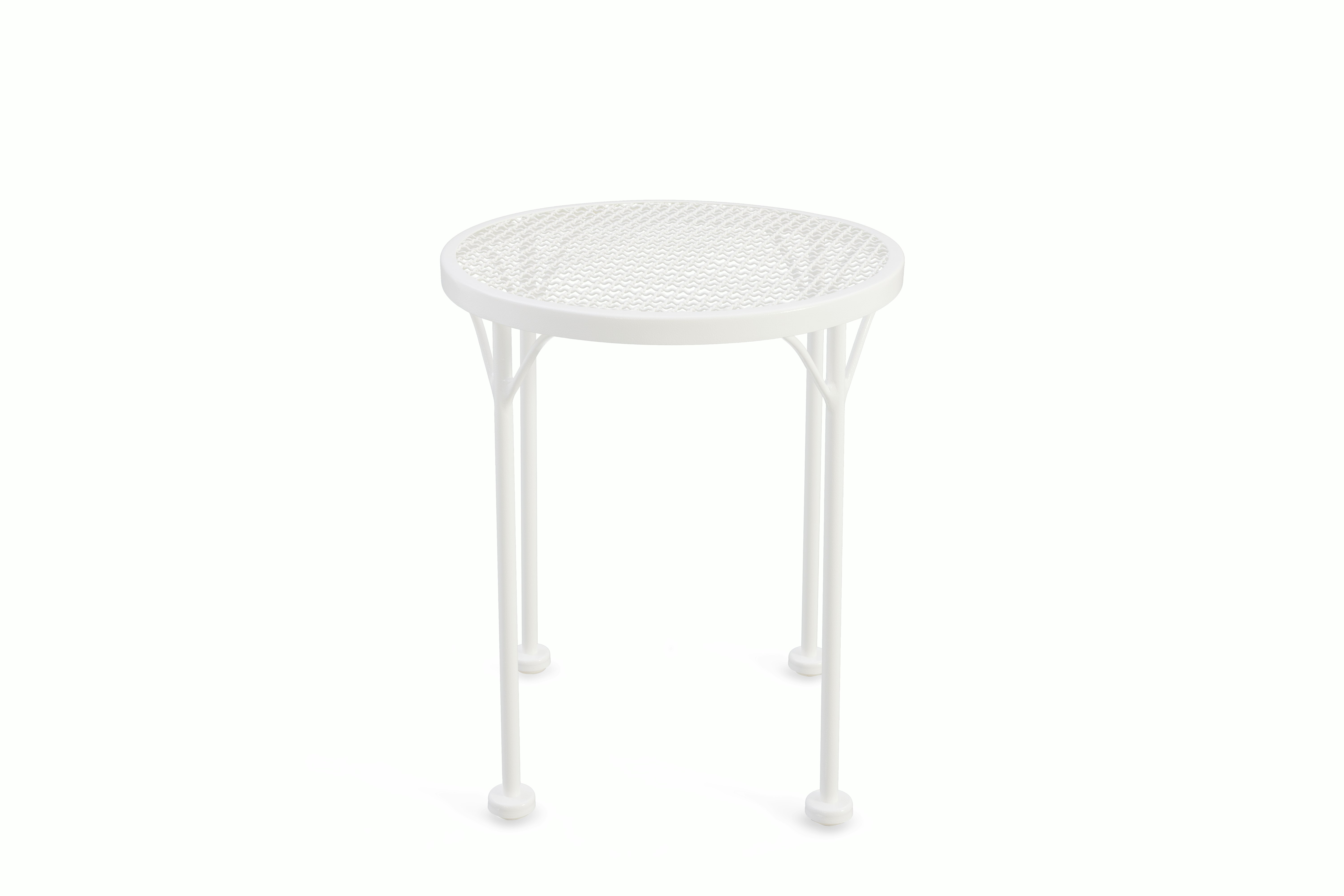 Sculptura Side Table - white