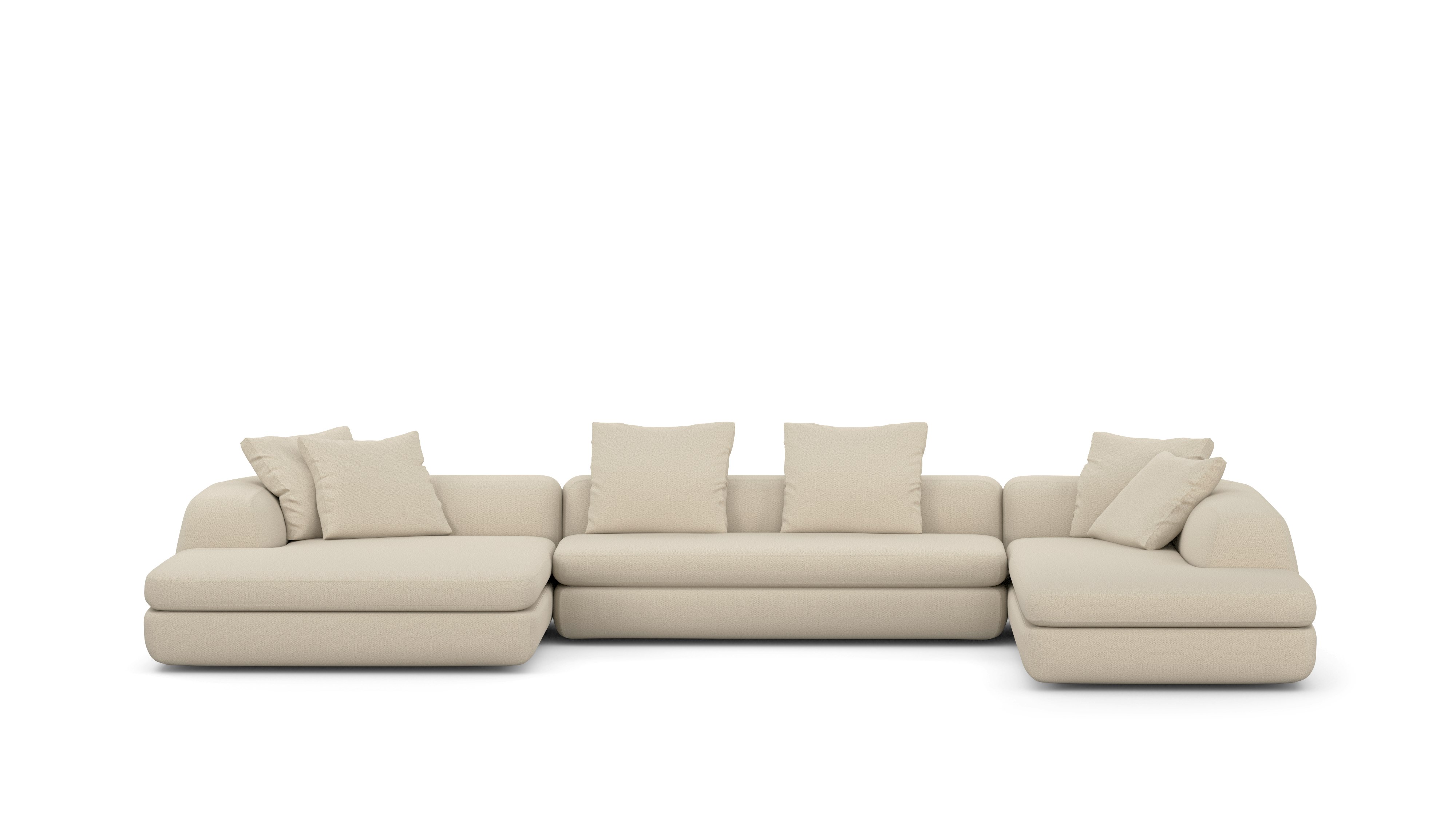 Atlason Americano Asymmetrical Double Chaise Sectional