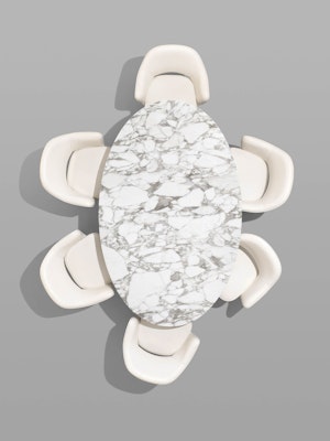 Saarinen Executive Arm Chair and Dining Table